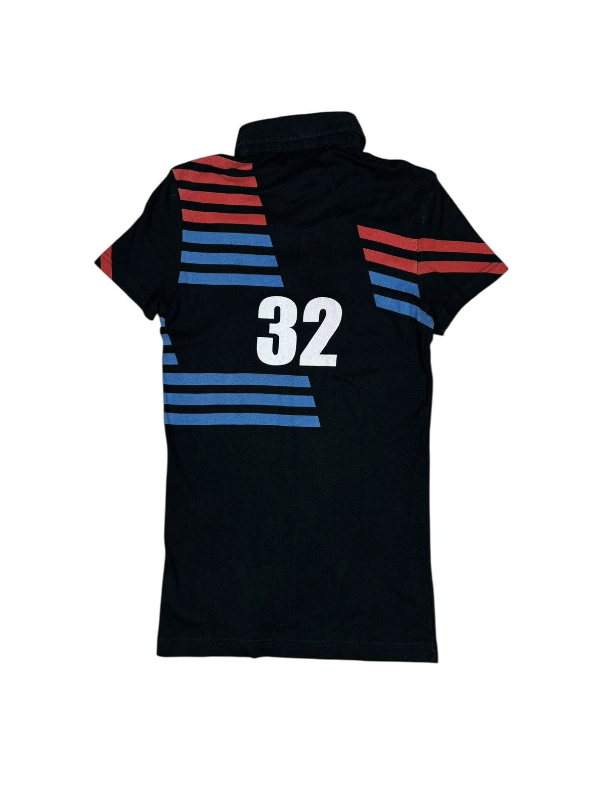 Dolce & Gabbana 2000s Dolce & Gabbana “Russia” Graphic Polo Shirt Size XS / US 0-2 / IT 36-38 - 2 Thumbnail