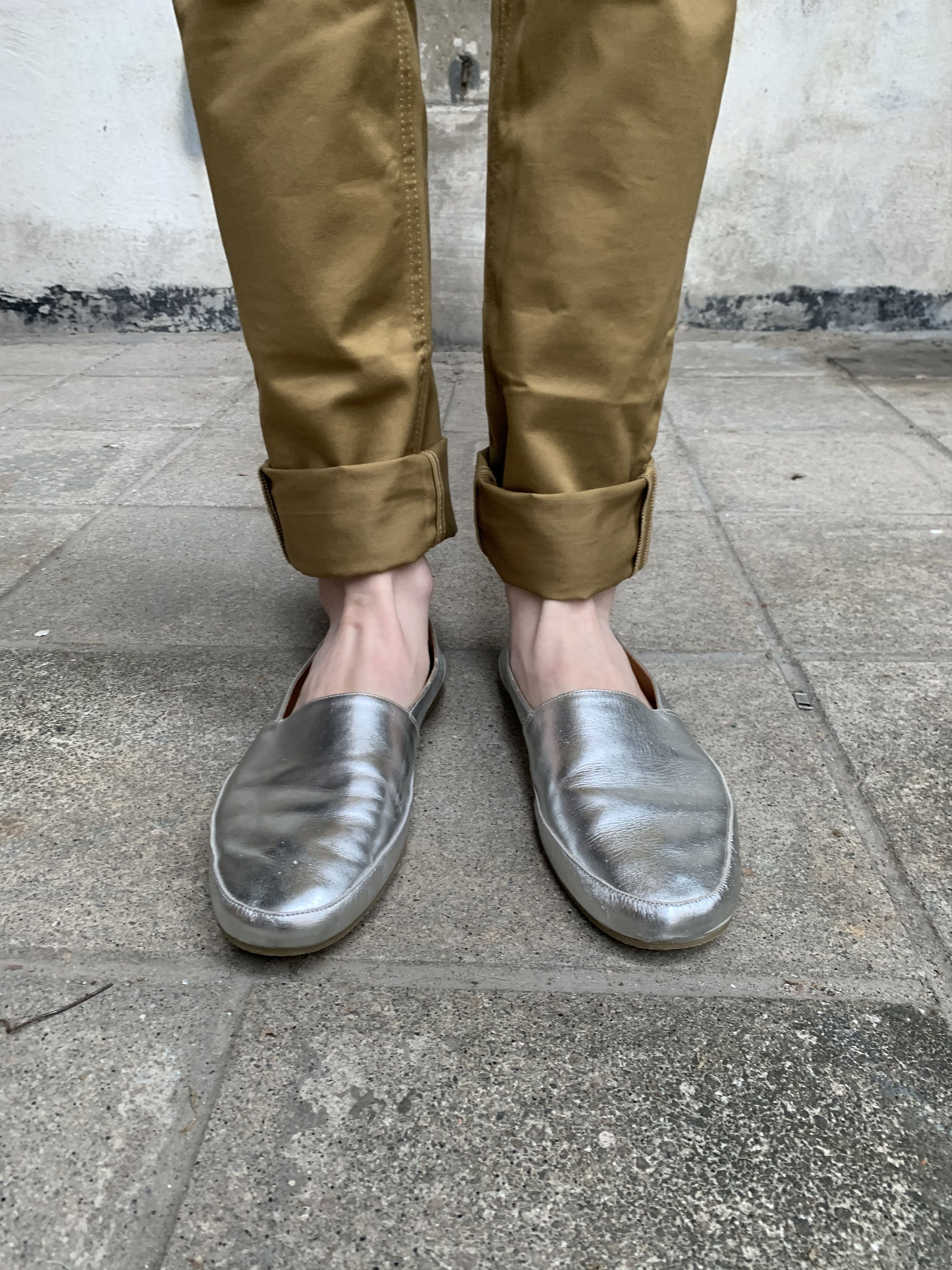 Maison Margiela Maison Margiela Line 22 Silver Loafer Size US 10 / EU 43 - 4 Thumbnail