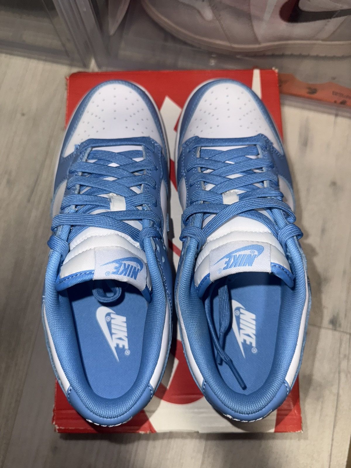 Nike Nike Dunk Low UNC 2021 Size US 7.5 / EU 40-41 - 6 Thumbnail