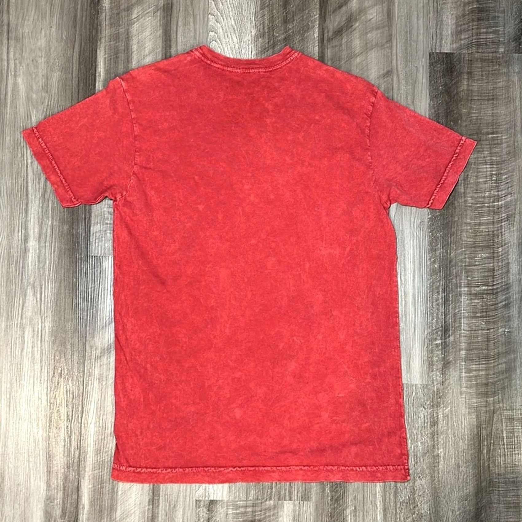 Affliction Affliction Toxic Wrath Washed Tee Mens Small Red NWOT Shirt Size US S / EU 44-46 / 1 - 3 Thumbnail