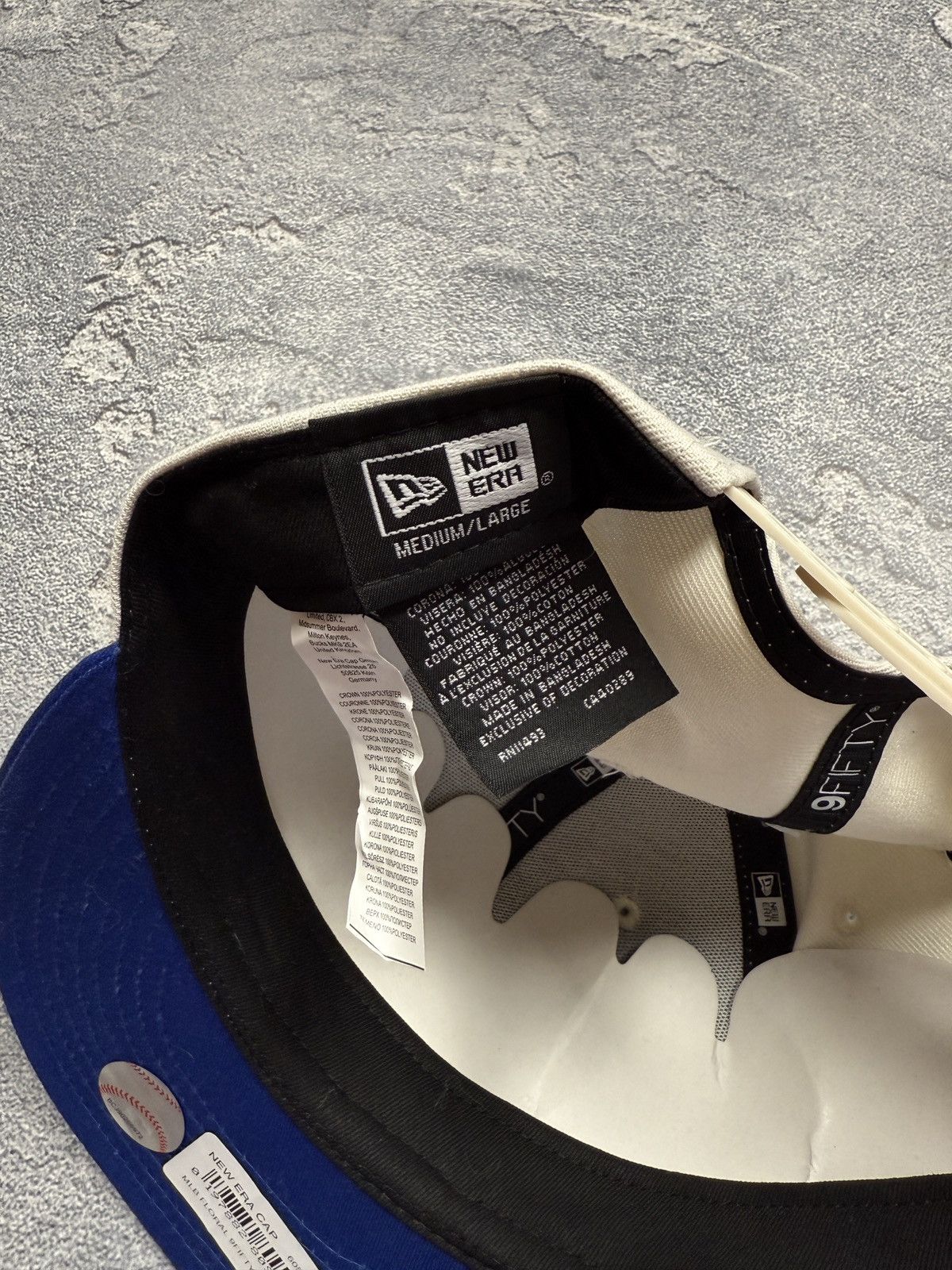 New York Yankees × Vintage Crazy Vintage Y2K New York Yankees Cap Drill Graffiti Style Size ONE SIZE - 8 Thumbnail