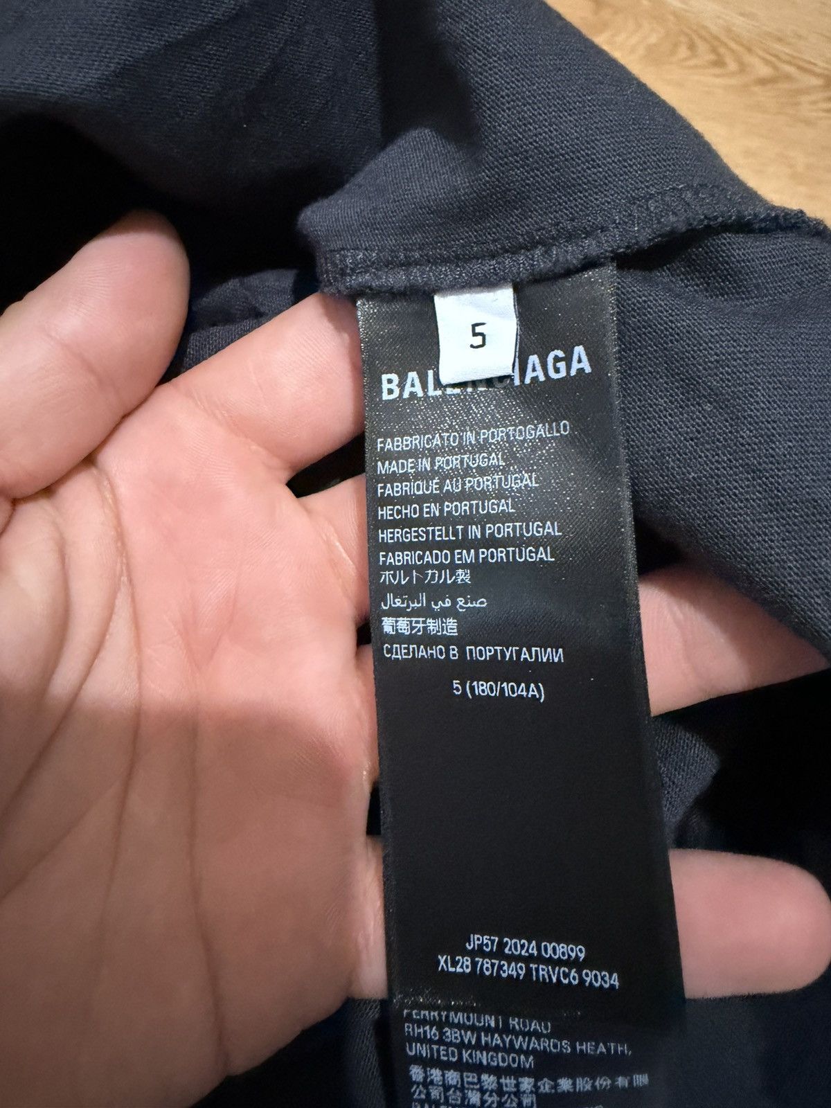 Balenciaga Balenciaga Keep Calm T shirt Size US XXL / EU 58 / 5 - 8 Thumbnail
