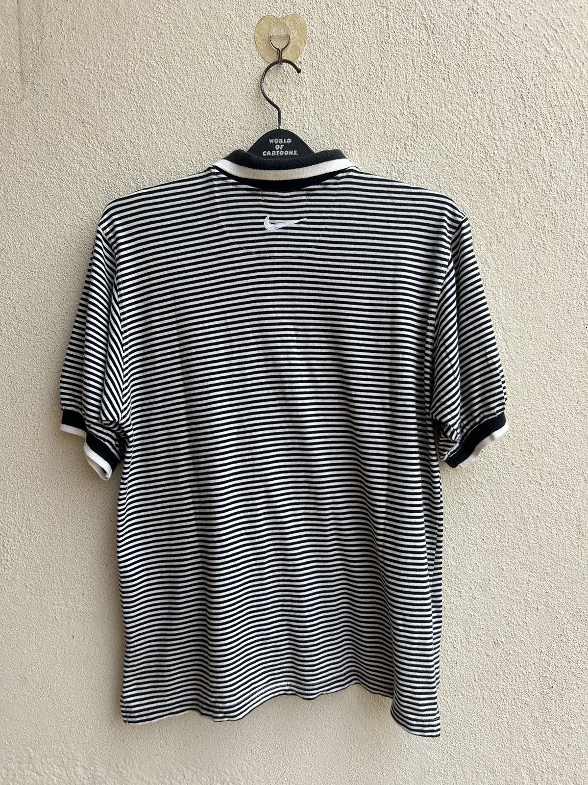 Nike × Vintage Vintage Nike Golf Striped Polo Shirt Faded Size US M / EU 48-50 / 2 - 20 Thumbnail