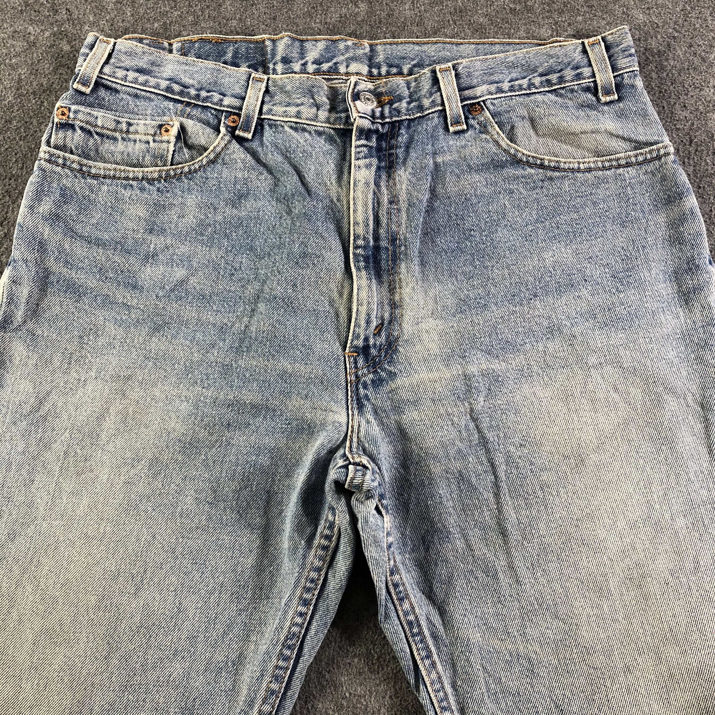 Levi's Vintage 90s Light Wash Levis 505 Jeans-J3051 Size US 36 / EU 52 - 3 Thumbnail