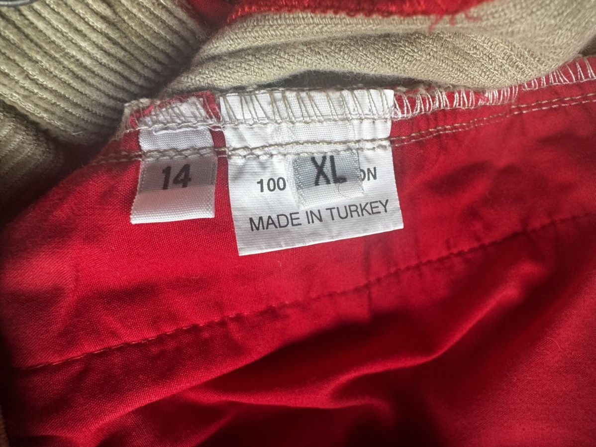 Walter Van Beirendonck NOS 1990’s Early Sabotage Contrast Corduroy Pants Size US 35 - 9 Thumbnail