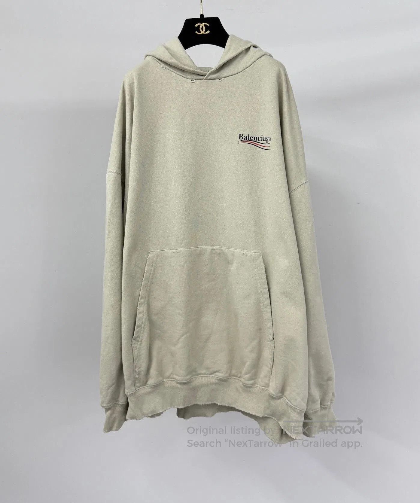 Balenciaga Balenciaga Coke Embroidery Print Hoodie. Size XXS / US 00 / IT 34 - 1 Thumbnail