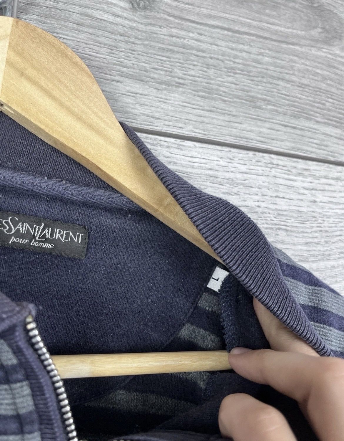 Yves Saint Laurent Yvest Saints Lauren 1/3 Zip size L Vintage Men’s Size US L / EU 52-54 / 3 - 8 Thumbnail