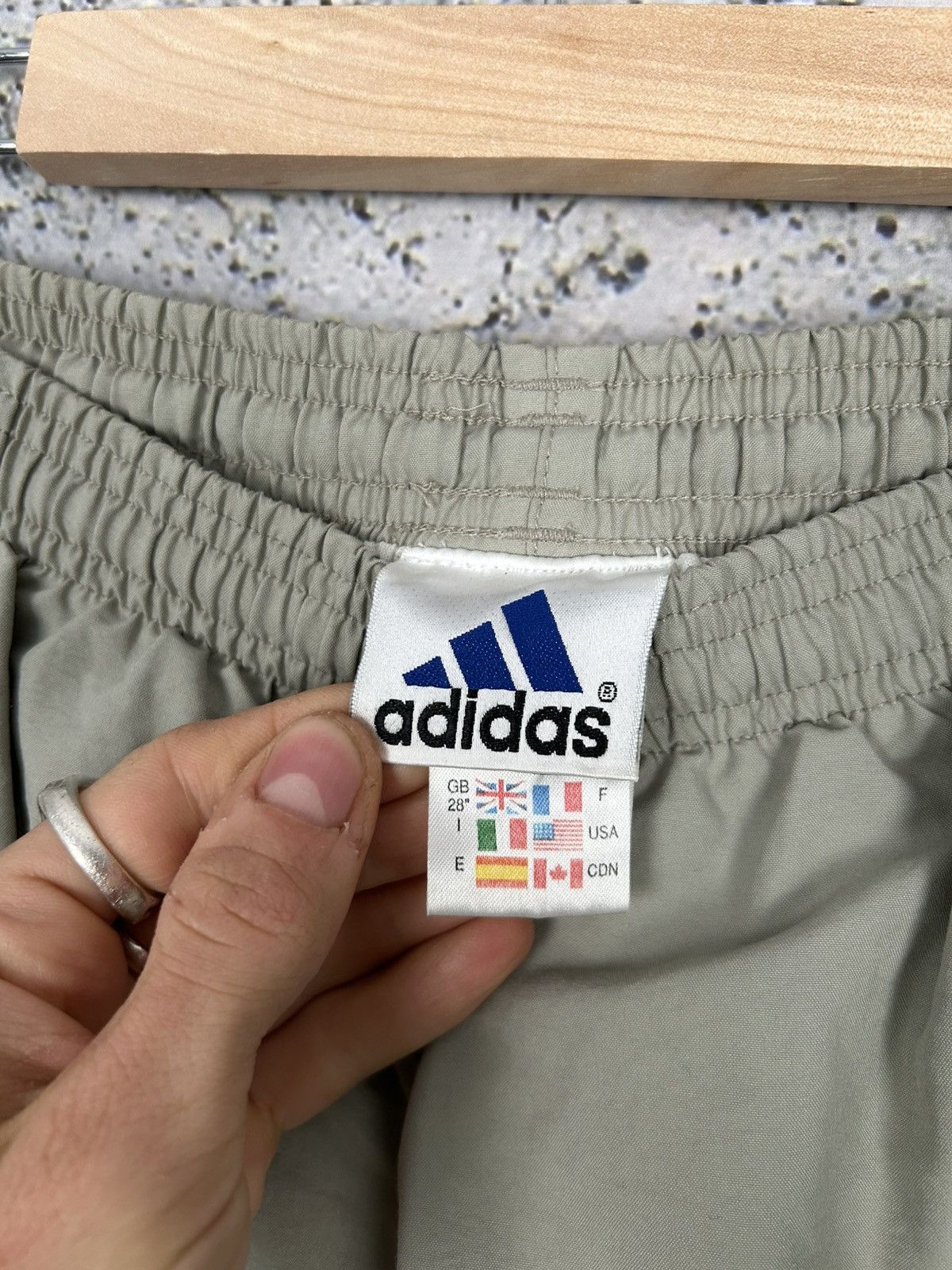 Adidas Vintage Adidas Sweatpants Drill Rap Baggy Streetwear 90s Size US 30 / EU 46 - 5 Thumbnail