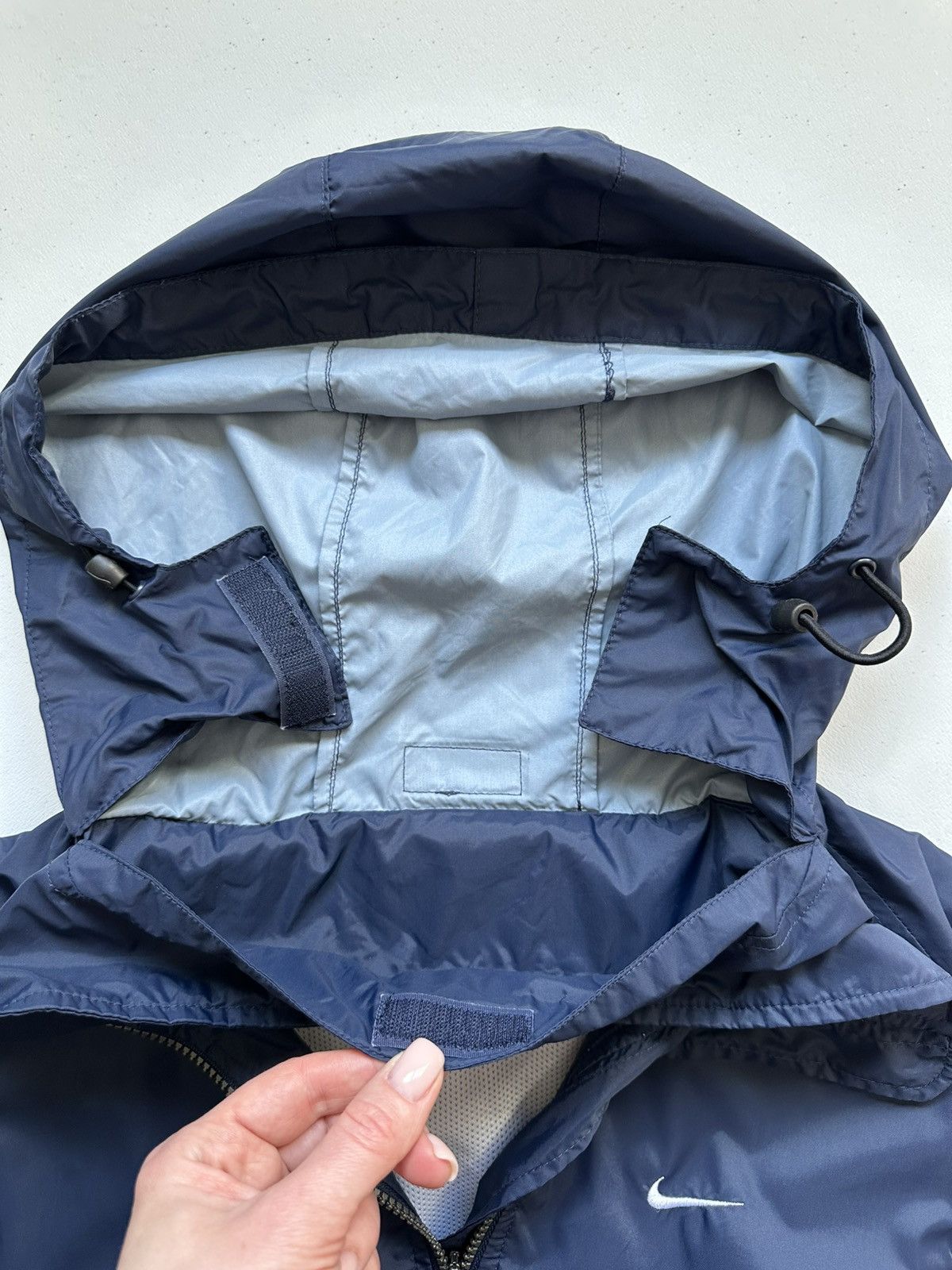 Nike × Vintage Vintage Y2k Nike Big Swoosh Lightweight Jacket Size US M / EU 48-50 / 2 - 14 Thumbnail