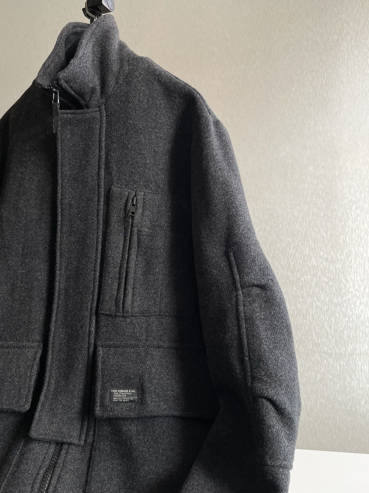 Levi's 1999 Levi’s ALL-DUTY: A Woolen 1/2 Coat Heavyweight Jacket Size US M / EU 48-50 / 2 - 2 Thumbnail