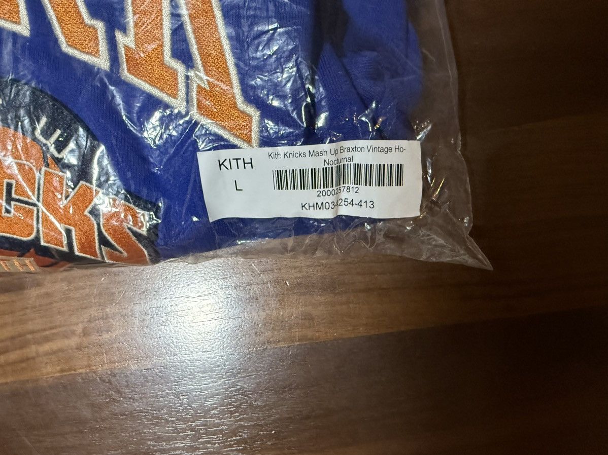 Kith Kith for NY Knicks Mash Up Cropped Braxton Vintage Hoodie Size US L / EU 52-54 / 3 - 12 Thumbnail