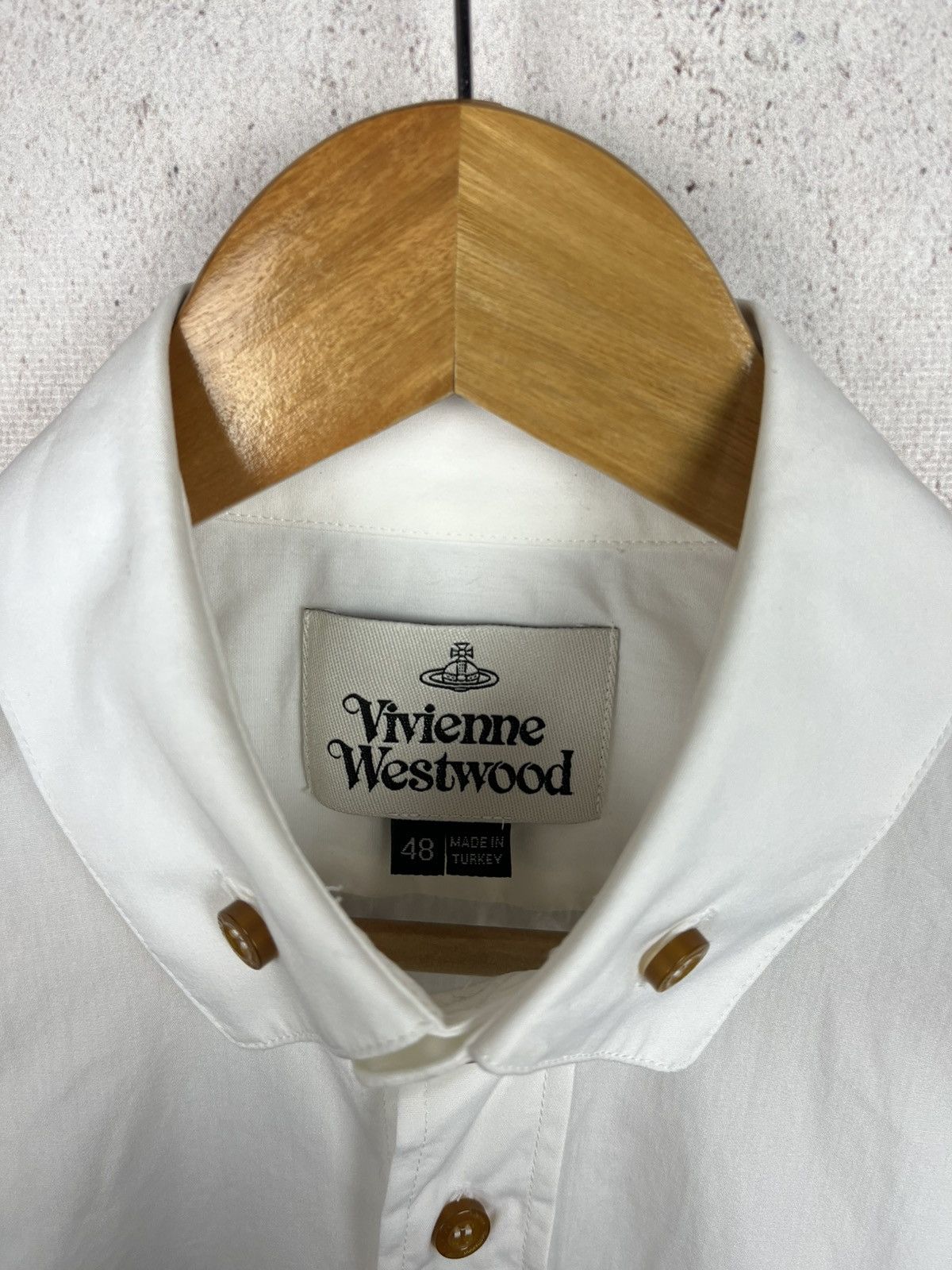 Vivienne Westwood Vivienne Westwood Luxury White Shirt Rare Retro Hype Y2K Size US M / EU 48-50 / 2 - 7 Thumbnail