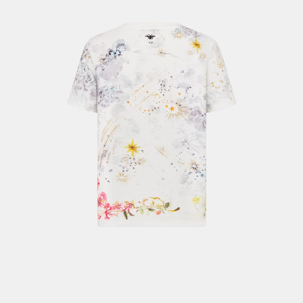 Dior o1bcso1str0225 T-Shirt in White Size L / US 10 / IT 46 - 2 Thumbnail