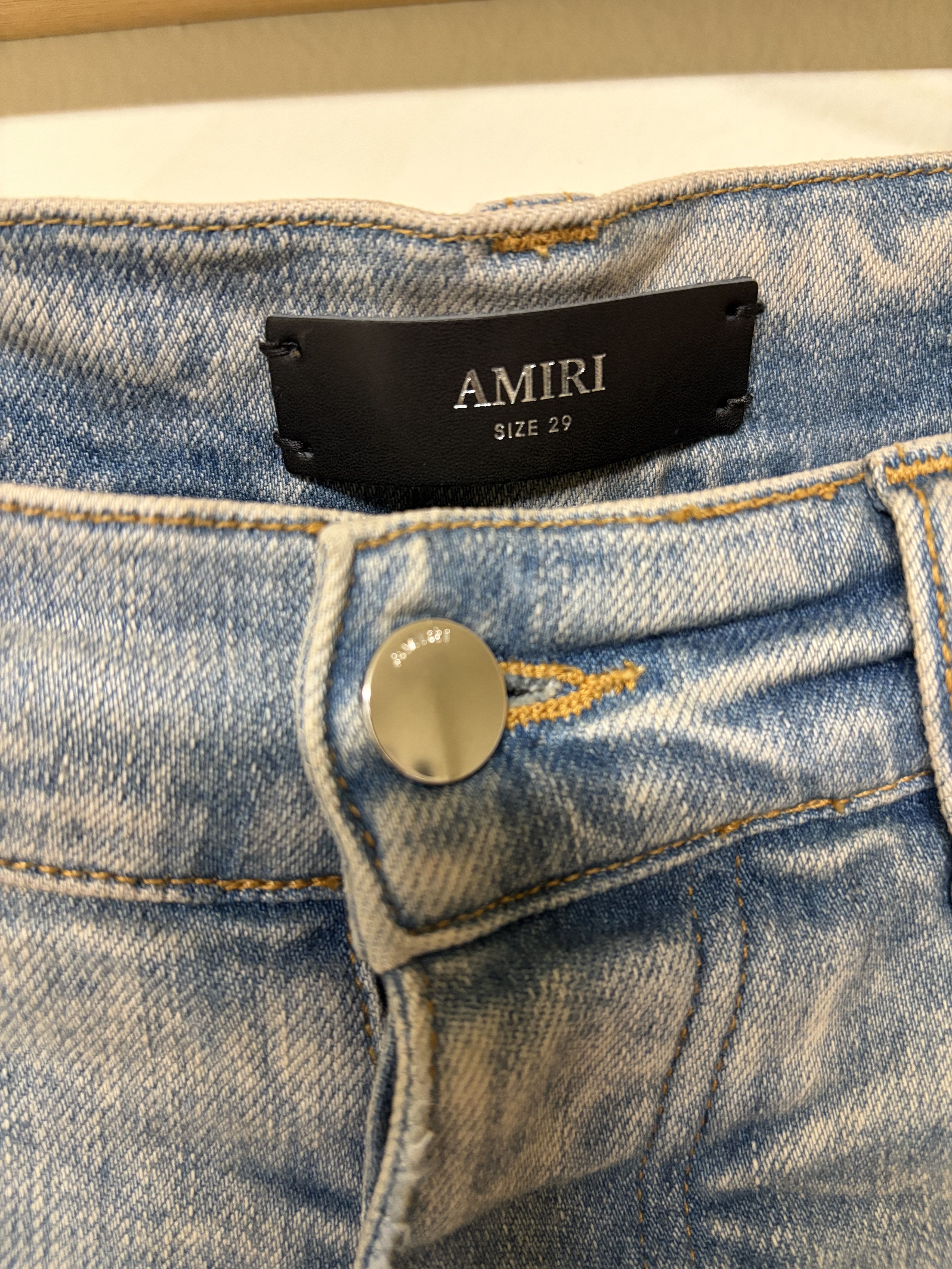 Amiri Amiri denim 25FW straight fit Size US 29 - 4 Thumbnail