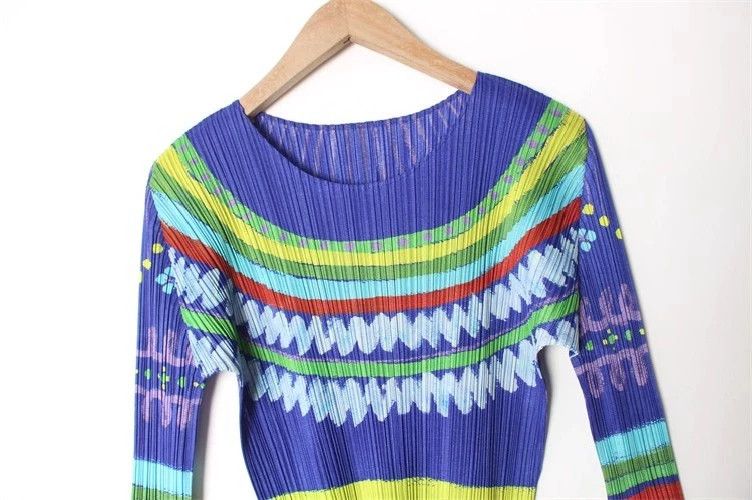 Issey Miyake Issey Miyake size:3 Vintage firework patterned pleated top Size XS / US 0-2 / IT 36-38 - 2 Thumbnail