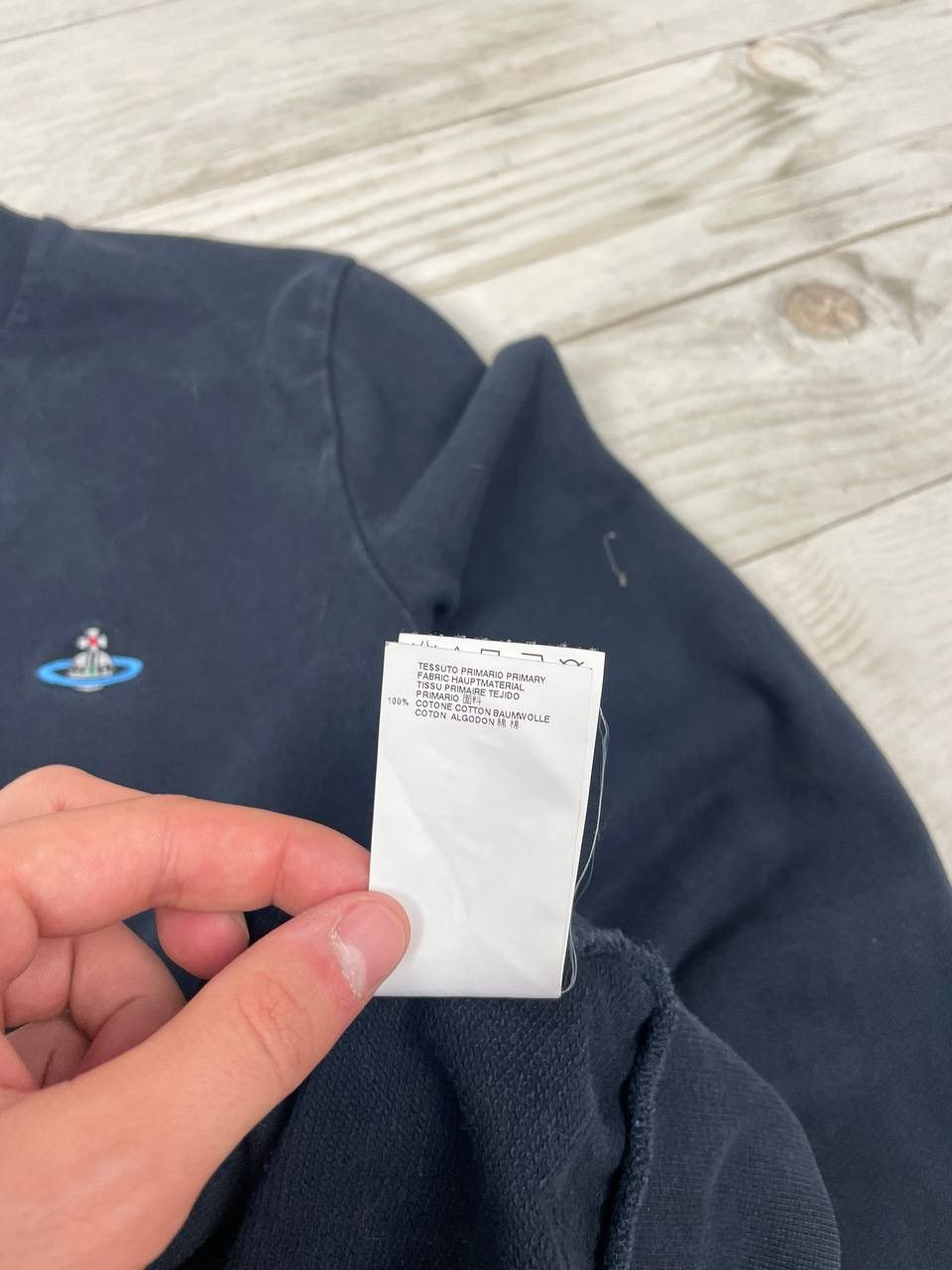 Vivienne Westwood Vintage Vivienne Westwood Sweatshirt Orb Logo Basic Pullover Size US L / EU 52-54 / 3 - 10 Thumbnail
