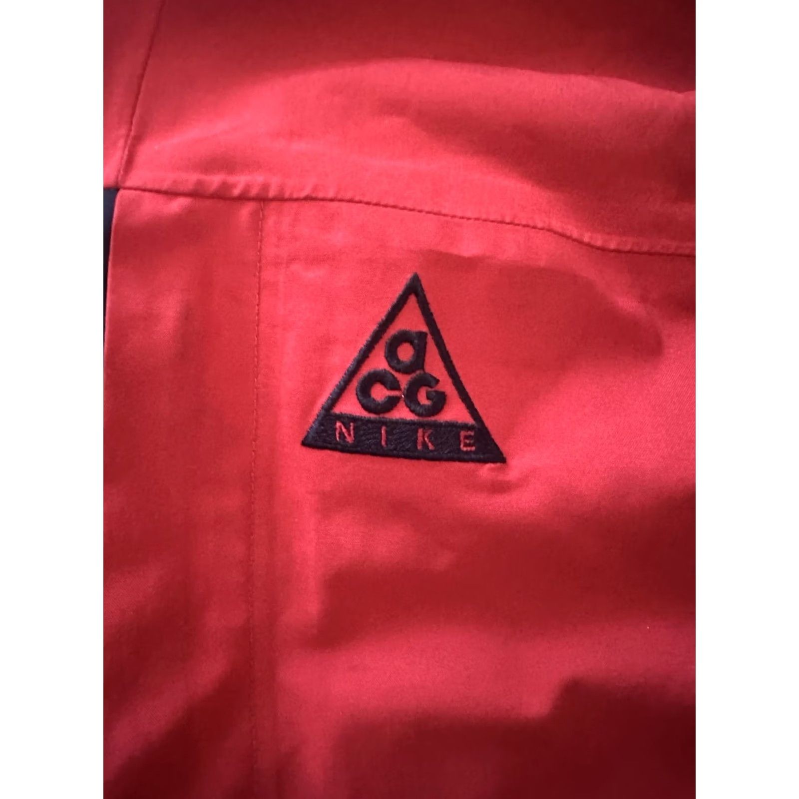 Nike ACG VINTAGE Nike ACG Storm-Fit Mountain Parka Jacket Mens Size L Red 90s Parka Tech Jacket Regular Vintage 90s Mens Size US L / EU 52-54 / 3 - 2 Thumbnail