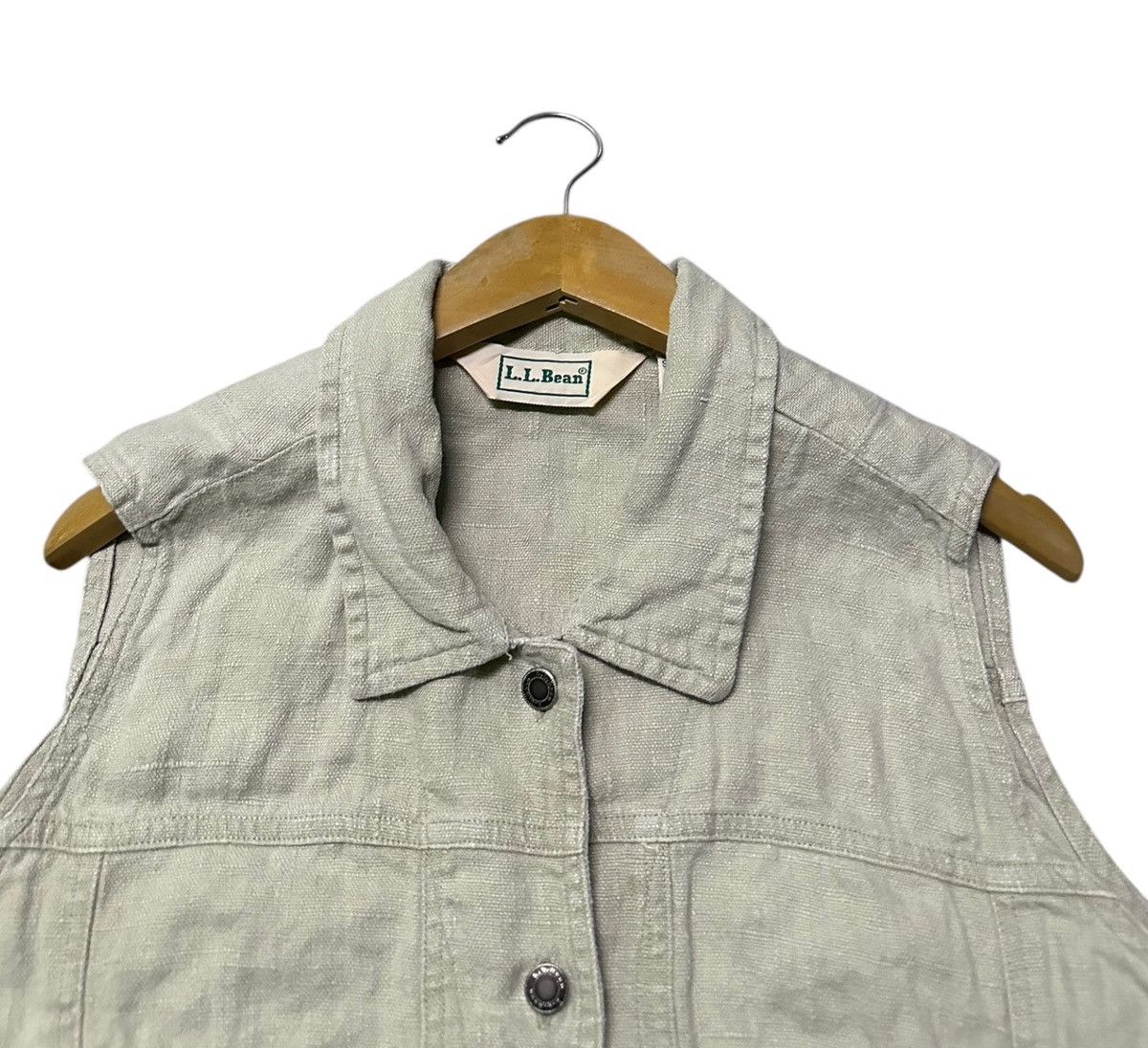 L.L. Bean Vintage LLbean linen vest Size M / US 6-8 / IT 42-44 - 3 Thumbnail