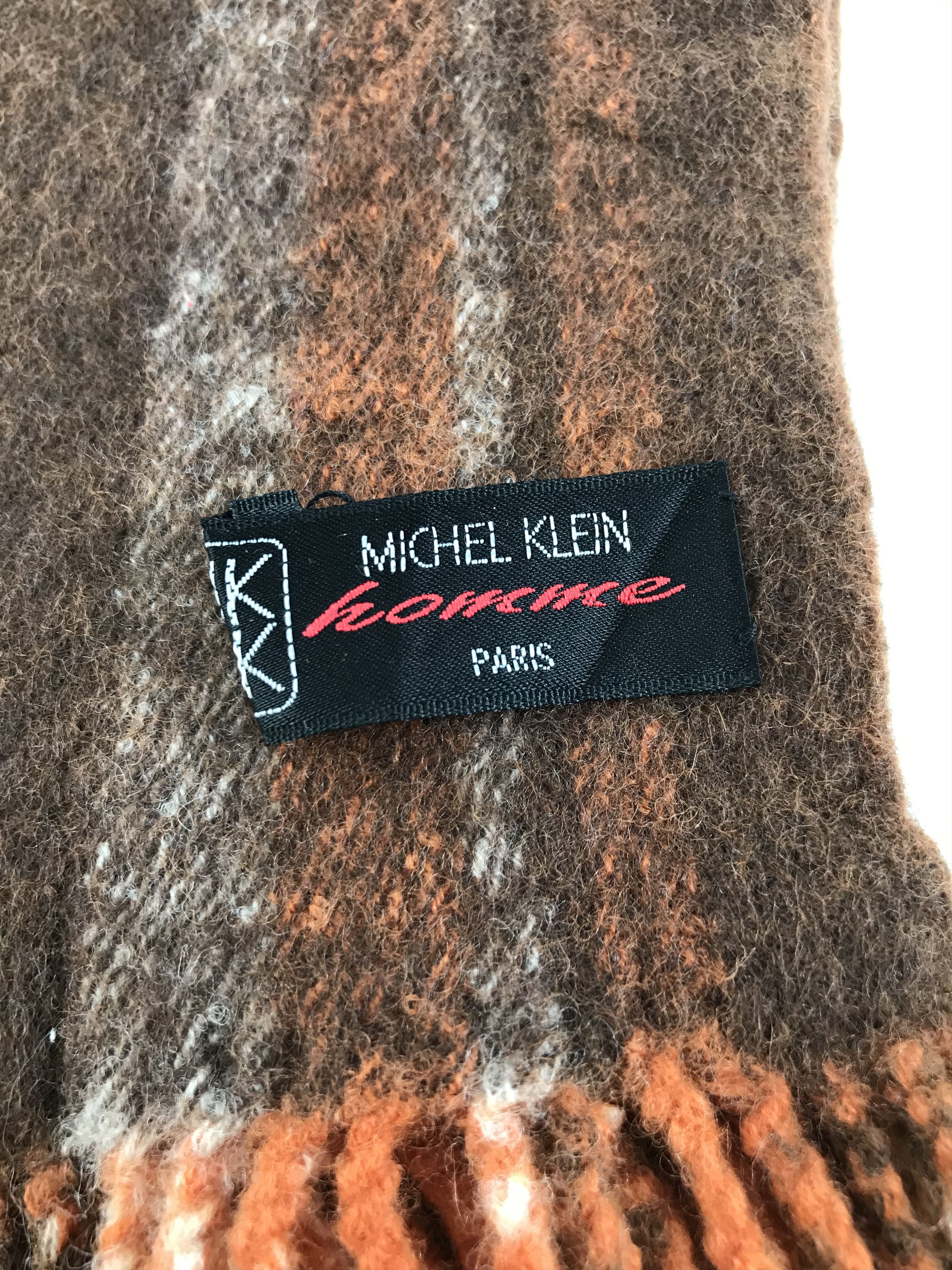 Michel Klein Michel Klein Wool Scarf Muffler Neckgear Neck Warmer V31 Size ONE SIZE - 4 Thumbnail