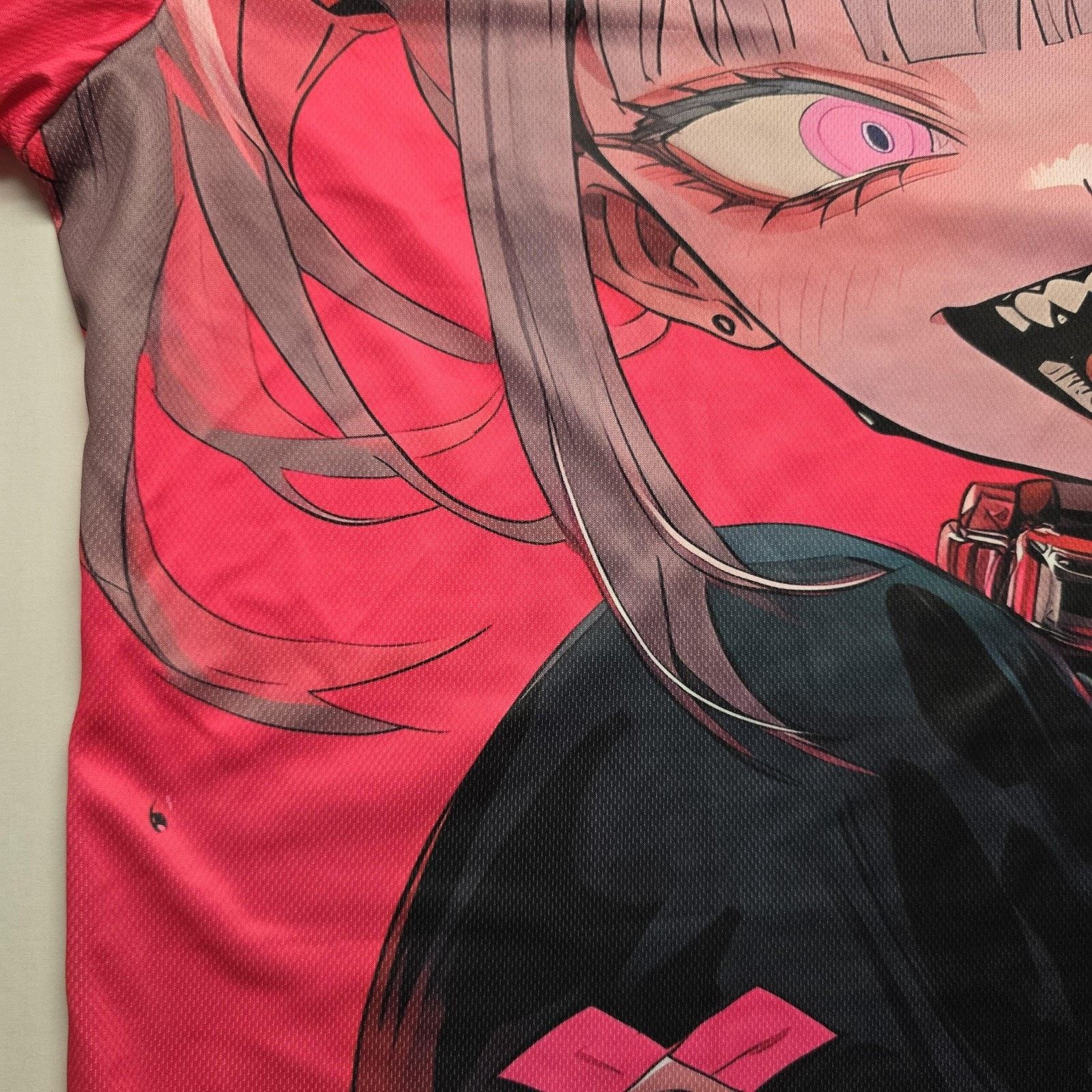 Other Anime Nurse Graphic 2XL Pink Black All Over Print Kawaii Tee Size US XXL / EU 58 / 5 - 4 Thumbnail