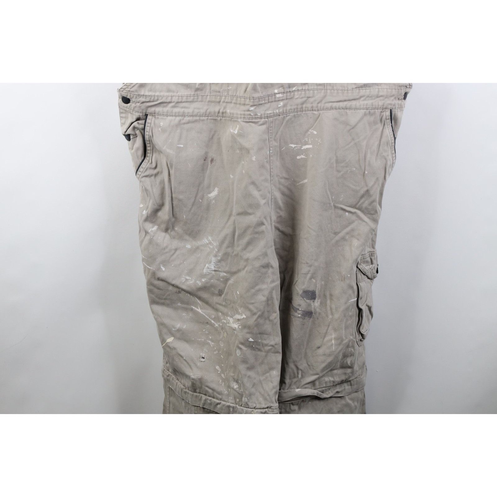 Vintage Vintage 90s Y2K Streetwear Thrashed Convertible Overalls Size 30" / US 8 / IT 44 - 3 Thumbnail