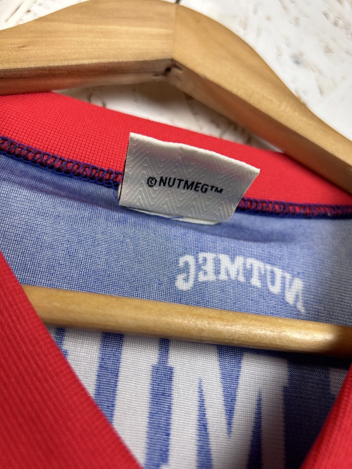 Nutmeg 90s Vintage Nutmeg Mills FC Bayern Munchen AOP Retro Jersey Size US L / EU 52-54 / 3 - 10 Thumbnail