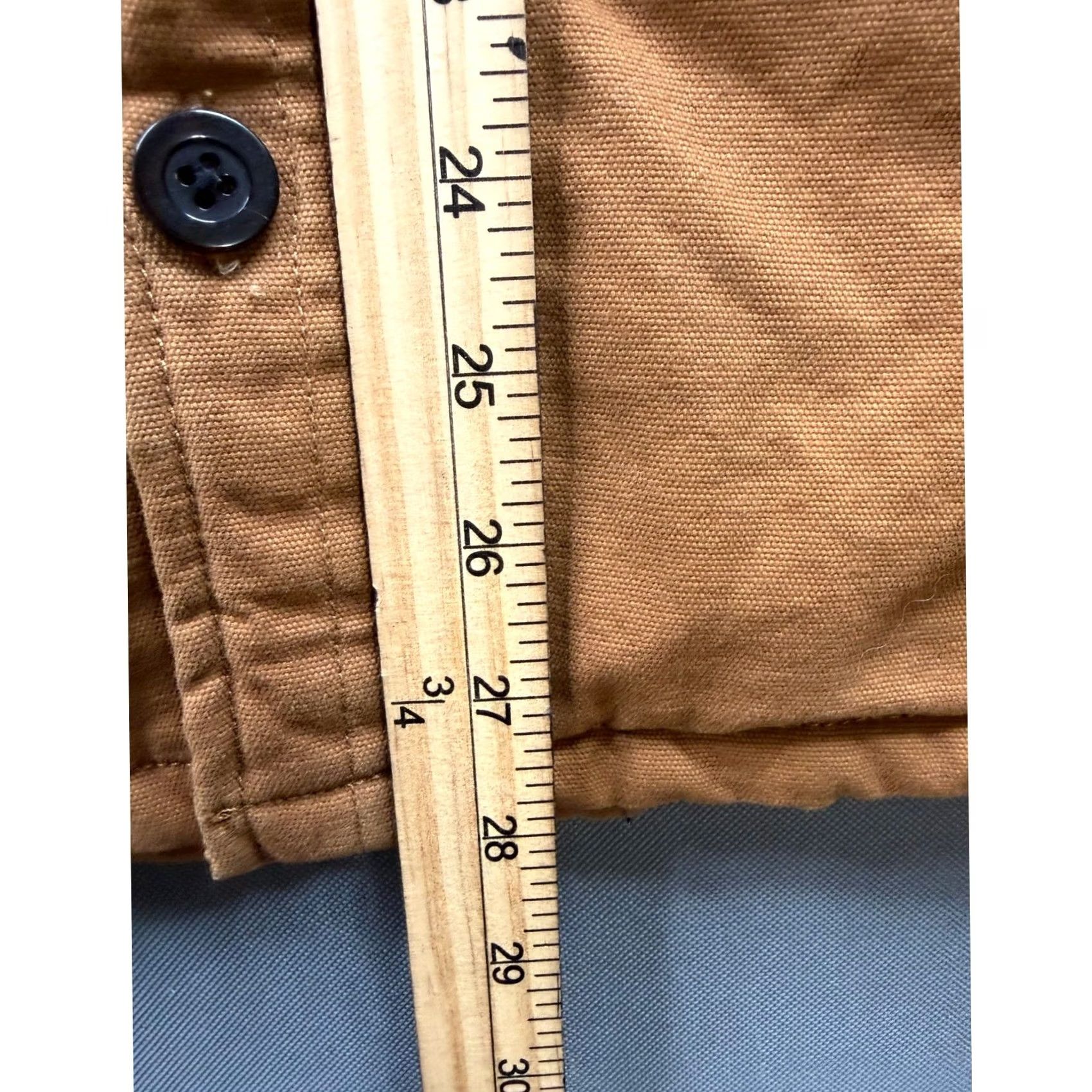 Forever 21 Forever 21 Shirt Jacket Mens Brown Canvas Corduroy Plaid Lined Shacket Small Size US S / EU 44-46 / 1 - 7 Thumbnail