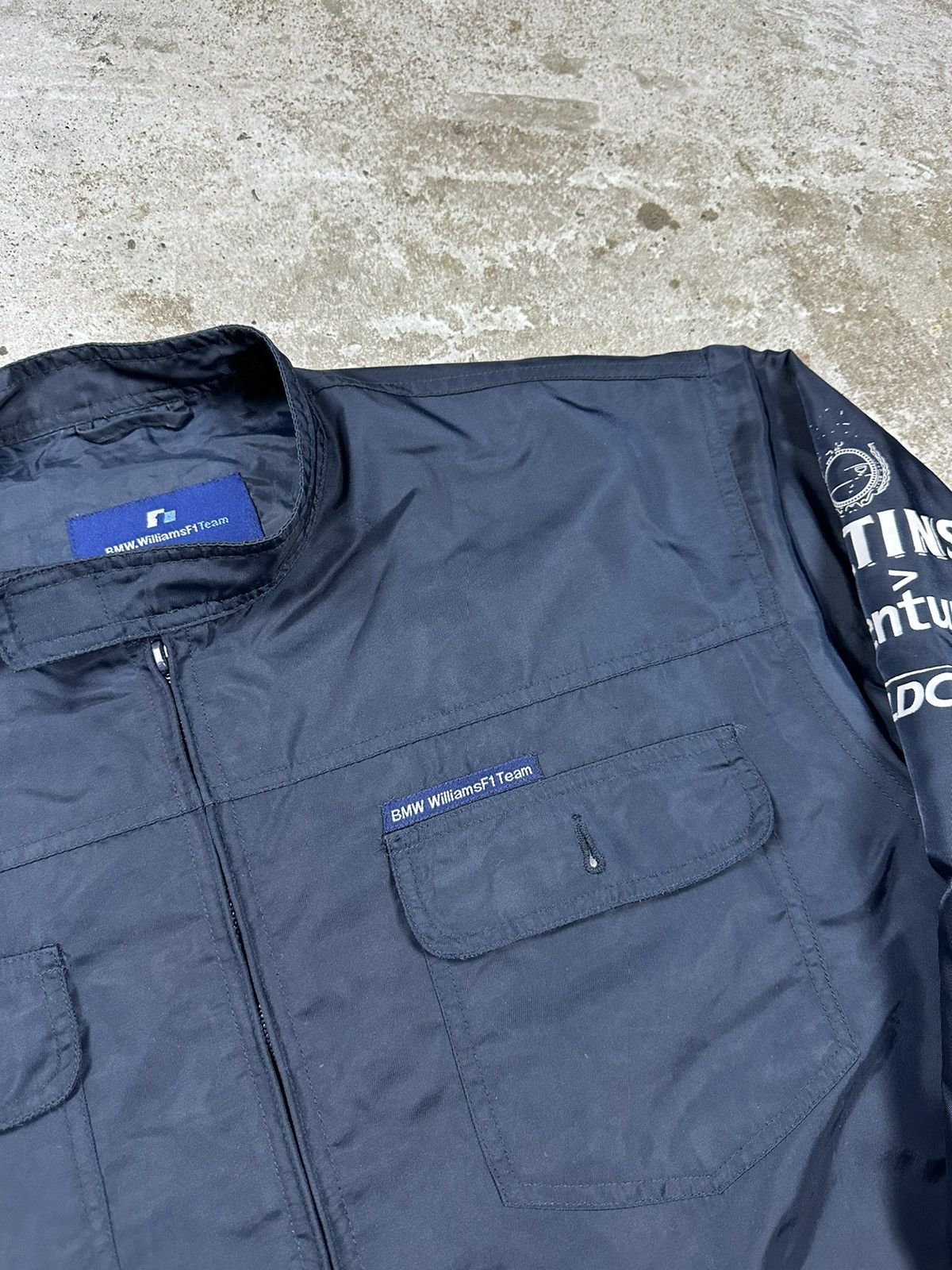 BMW × Vintage Vintage Y2K BMW Compaq Trashed Racing Jacket Size US M / EU 48-50 / 2 - 6 Thumbnail