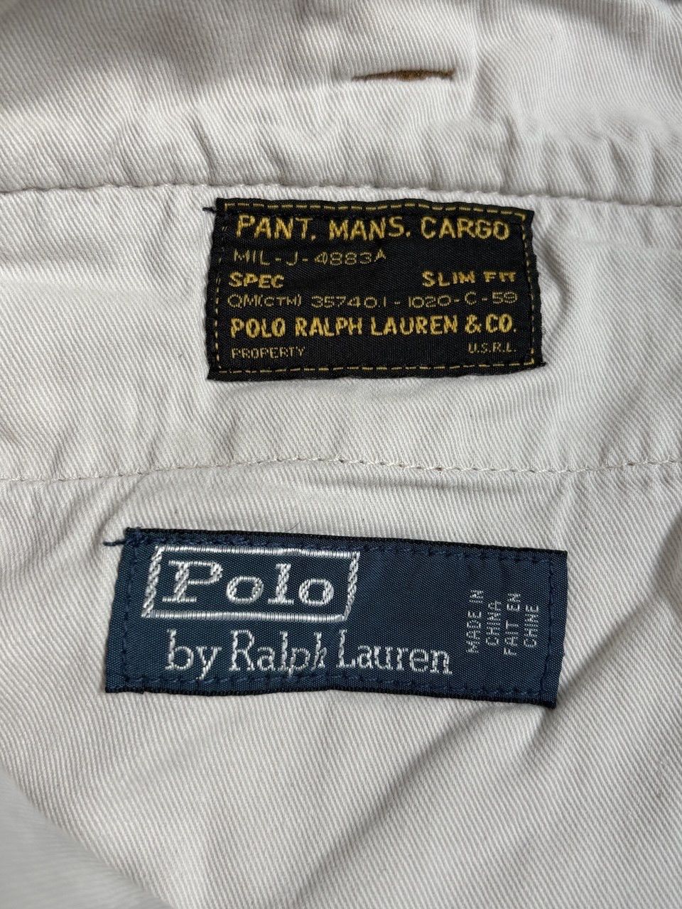 Polo Ralph Lauren Polo Ralph Lauren Vintage Paratrooper Military Pant Cargo Size US 33 - 19 Thumbnail