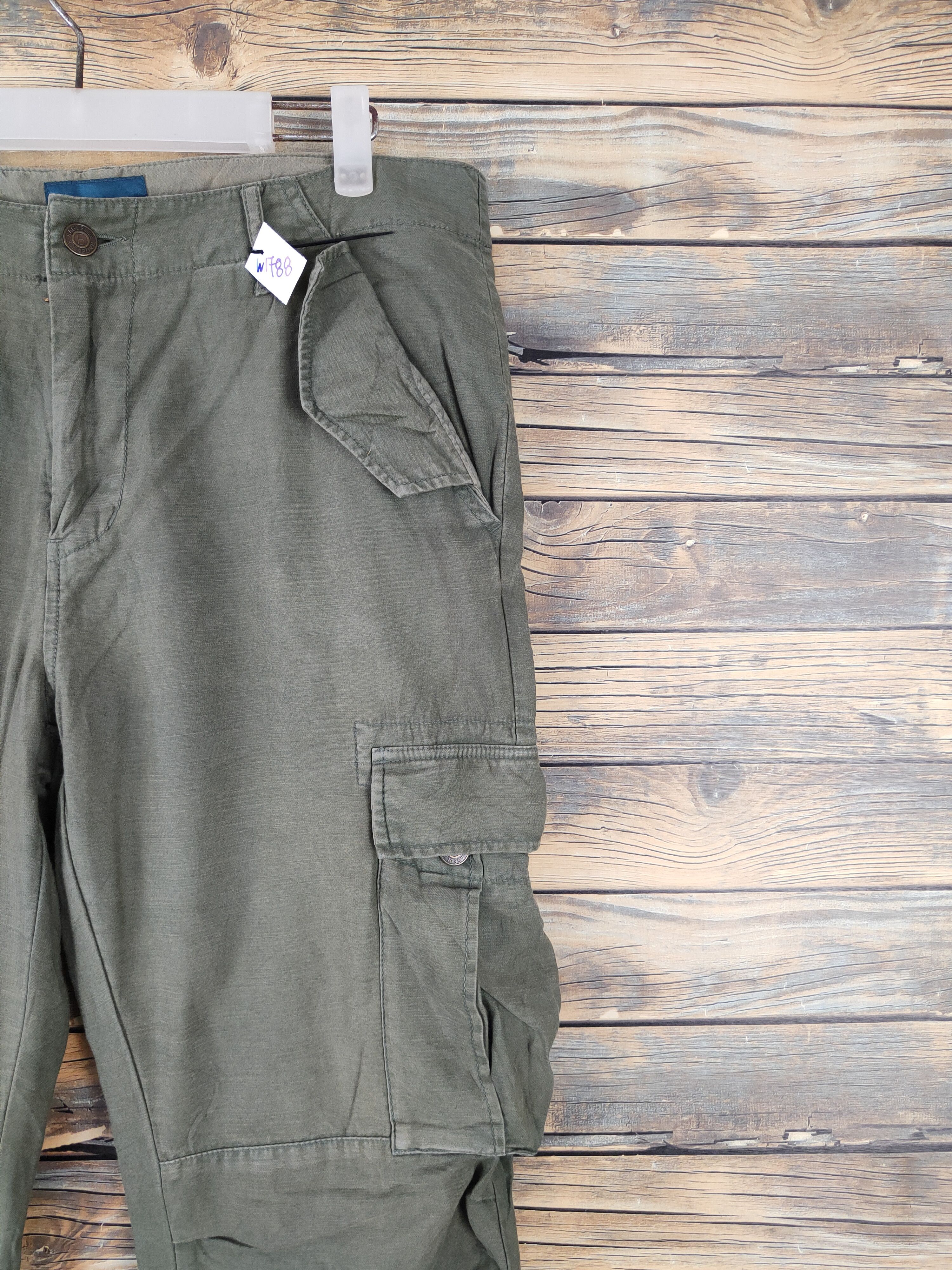 RAGEBLUE Rageblue Green Multipocket Tactical Cargo Pants #W1788 Size US 34 / EU 50 - 5 Thumbnail