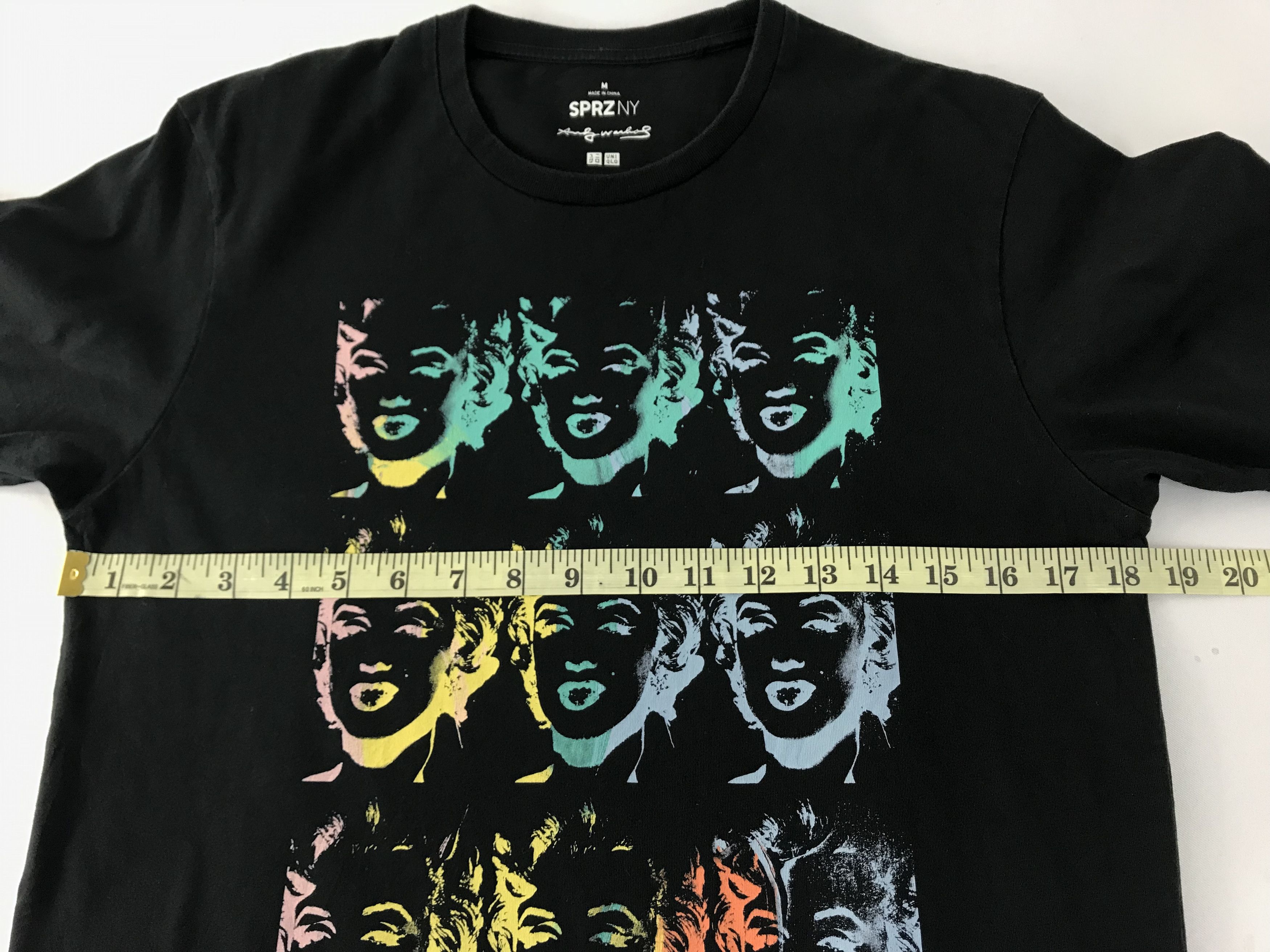 Andy Warhol Andy Warhol Multiple Face Logo Pop Art Printed Tee Size US S / EU 44-46 / 1 - 8 Thumbnail