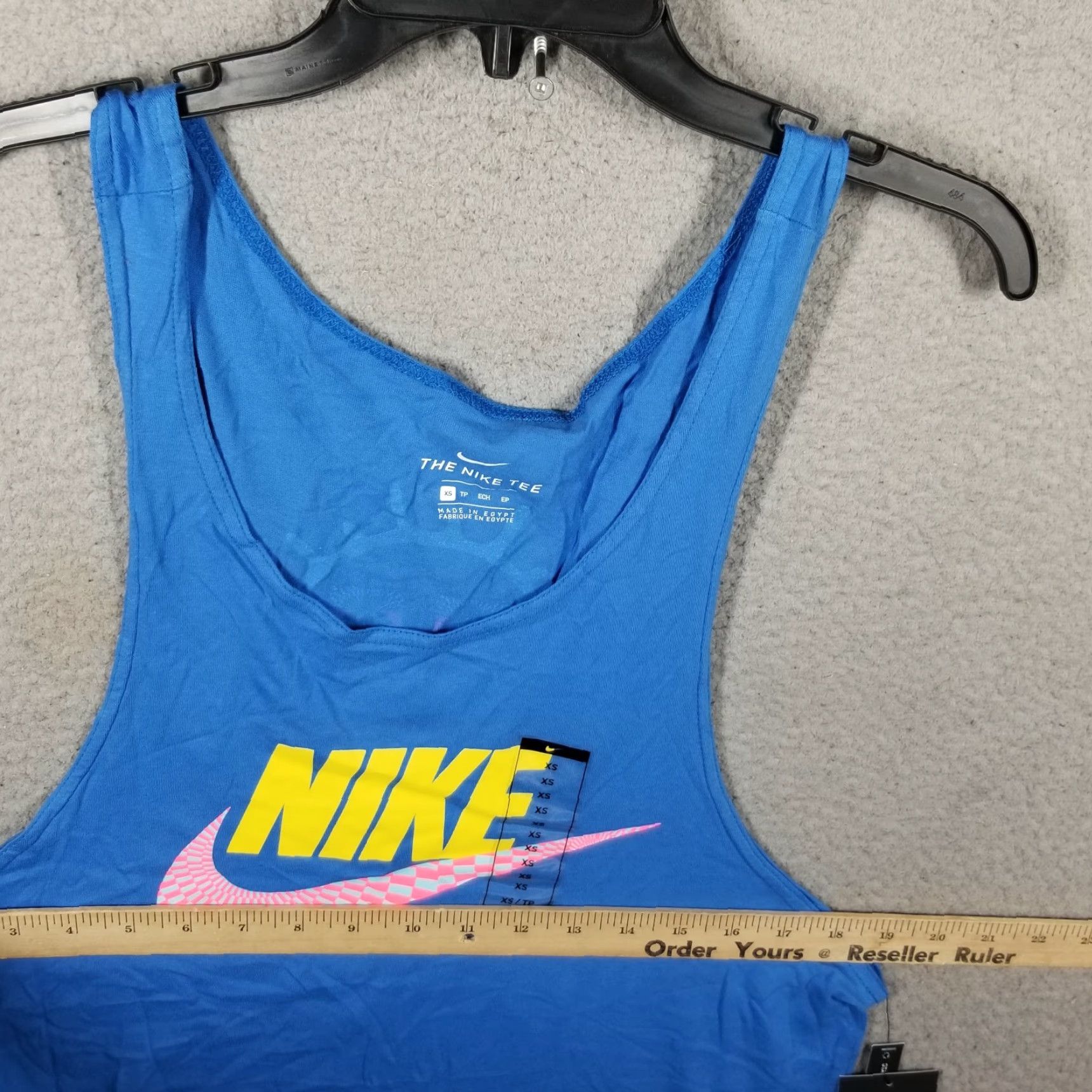 Nike Nike Sportswear Festival Tank Shirt Mens XS Blue/Multicolor New Size US XS / EU 42 / 0 - 7 Thumbnail