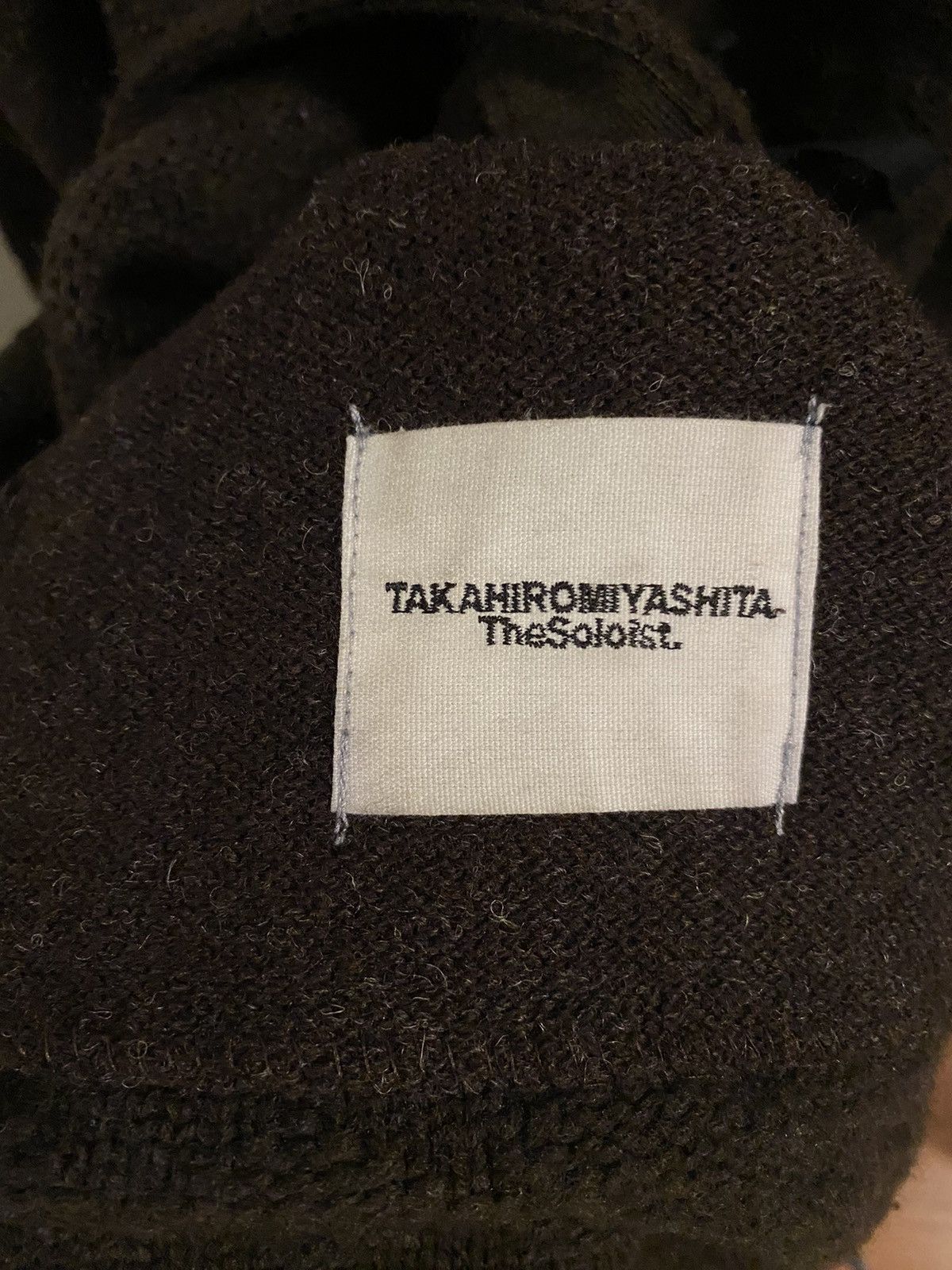 Takahiromiyashita The Soloist. 20aw medical gown wool fair isle sweater Size US M / EU 48-50 / 2 - 9 Thumbnail