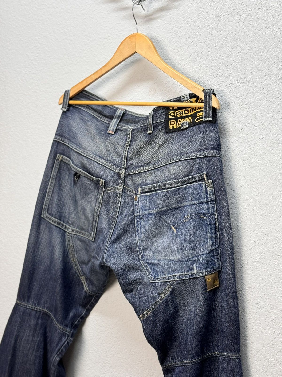 Vintage Vintage Junya Watanabe Style G Star raw Bondage Cargo Pans Size US 34 / EU 50 - 8 Thumbnail
