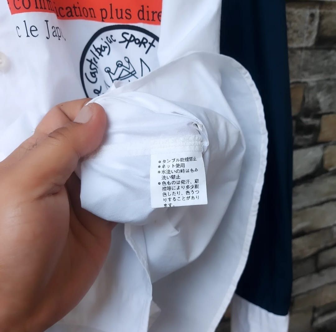 Jean Charles De Castelbajac Vintage Jean Charles De Castelbajac Long Sleeve Button Shirt Size US L / EU 52-54 / 3 - 6 Thumbnail