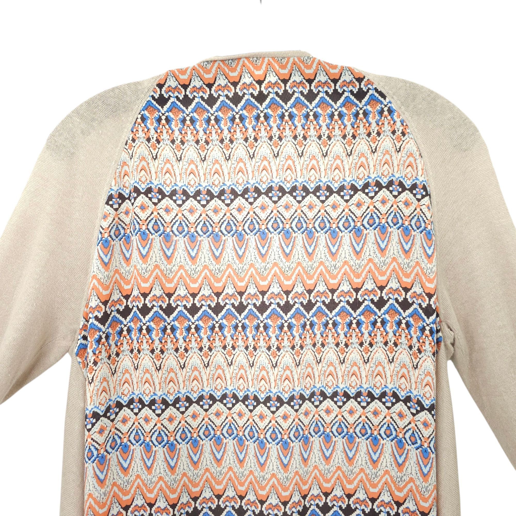 Chicos Chicos Open Front Cardigan Womens Size 1 US M/8 Sweater Tan Size M / US 6-8 / IT 42-44 - 13 Thumbnail