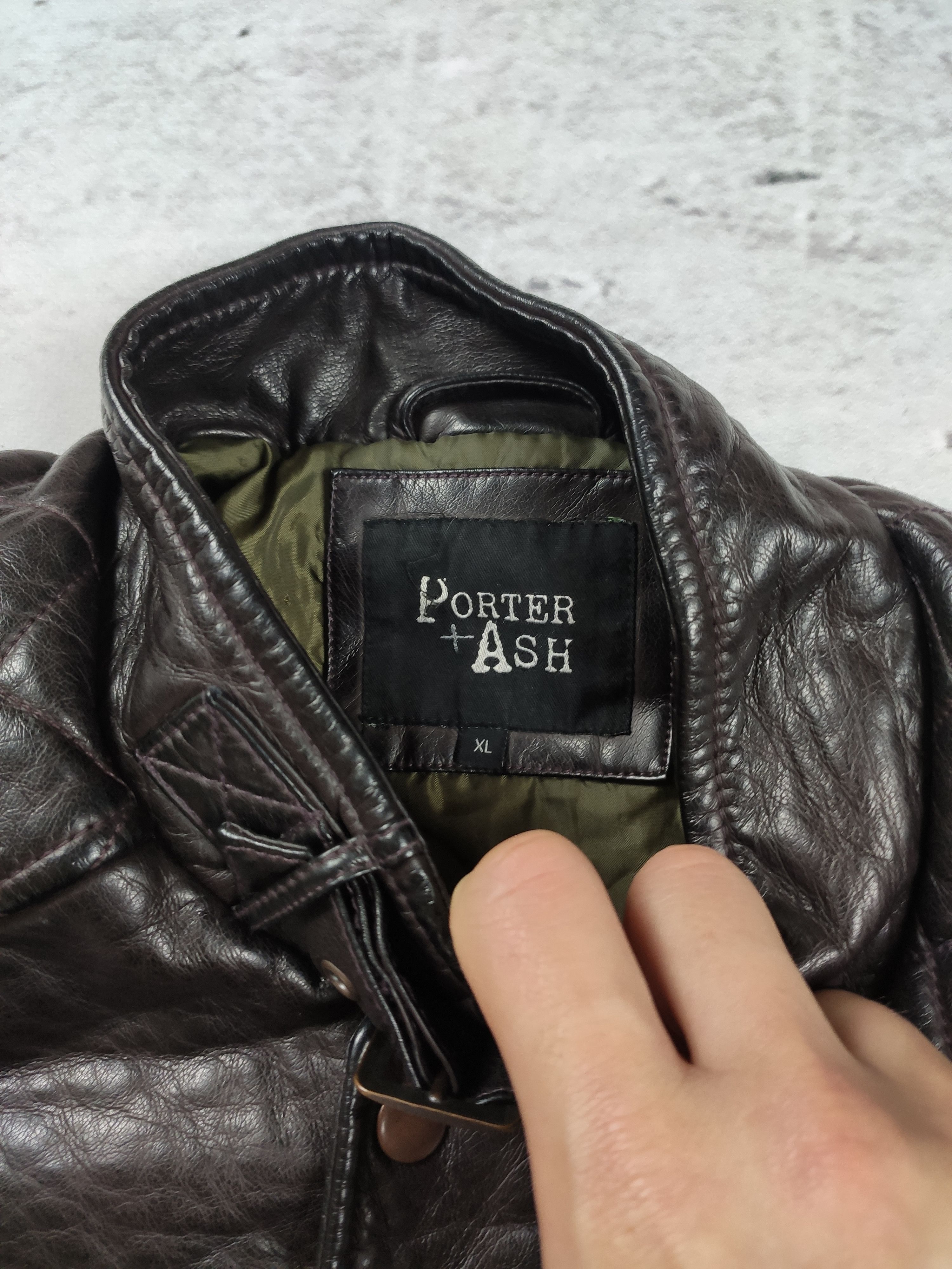 Vintage Avant garde leather men jacket opium cyber drain Size US L / EU 52-54 / 3 - 6 Thumbnail