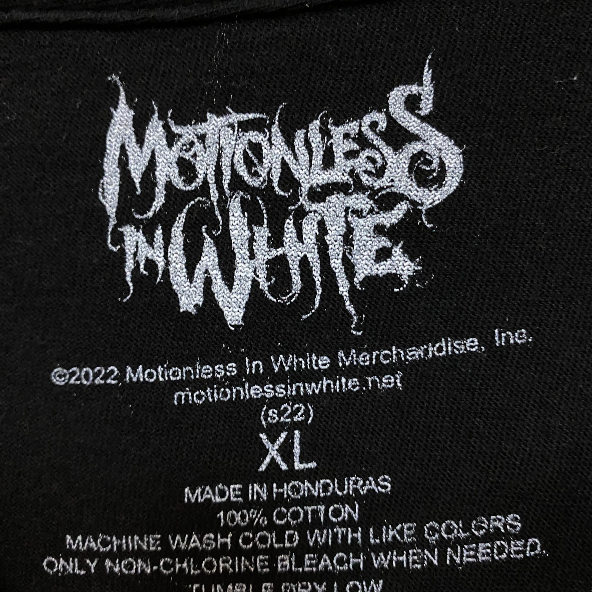 Band Tees Motionless in White Watercolor Portrait T-shirt size extra l Size US XL / EU 56 / 4 - 4 Thumbnail