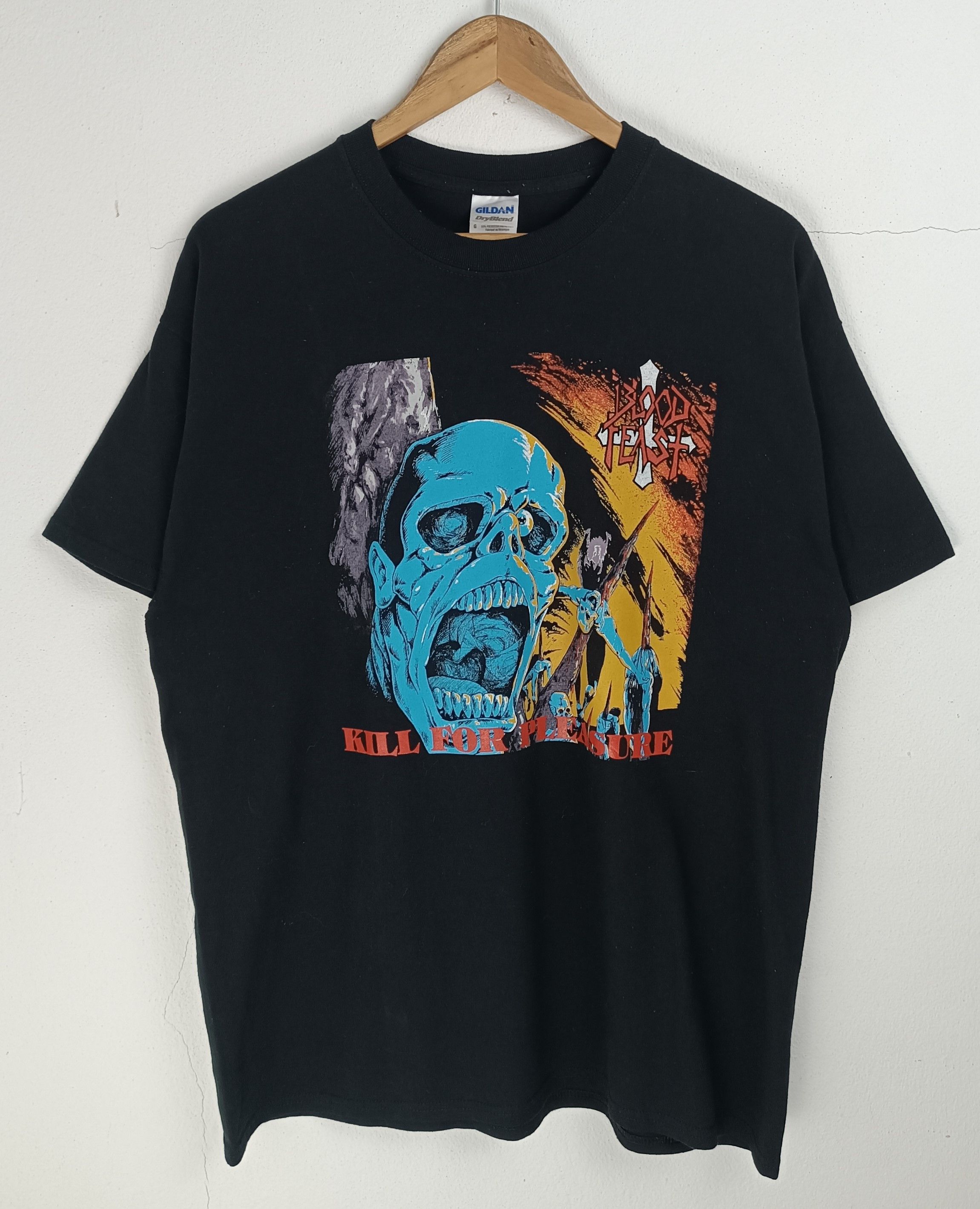 Band Tees VINTAGE 2010 BLOOD FEAST GERMANY METAL TOUR TEE Size US L / EU 52-54 / 3 - 3 Thumbnail
