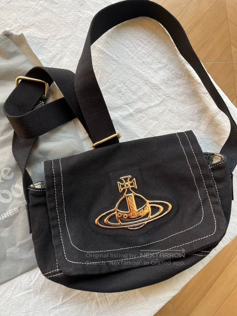 Vivienne Westwood Vivienne Westwood size os Saturn Canvas Bag Size ONE SIZE - 3 Thumbnail