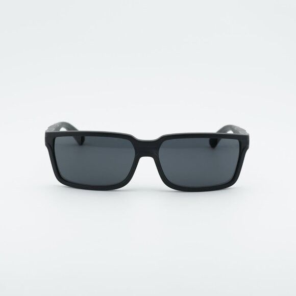 Burberry Burberry BE4495D 346487 Sunglasses Black Rectangle Frame Size ONE SIZE - 2 Thumbnail