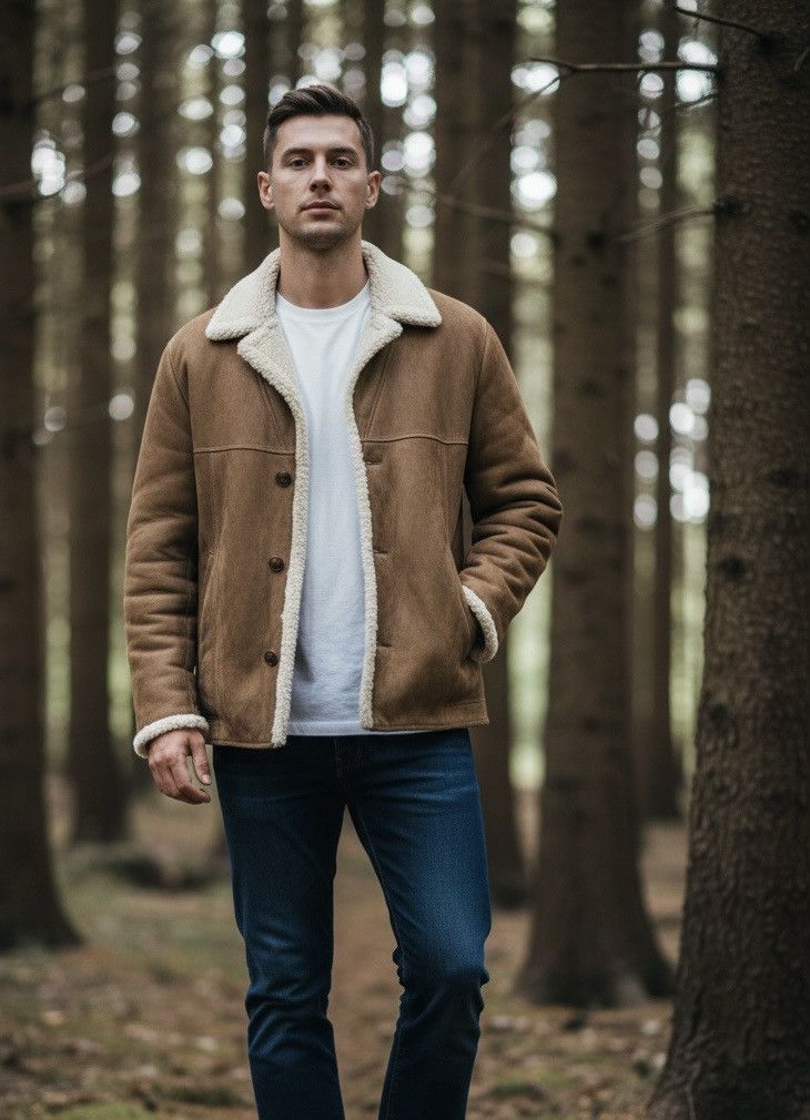 Canterbury of New Zealand Canterbury Of New Zealand Sheepskin Double Face Suede Size US L / EU 52-54 / 3 - 1 Thumbnail