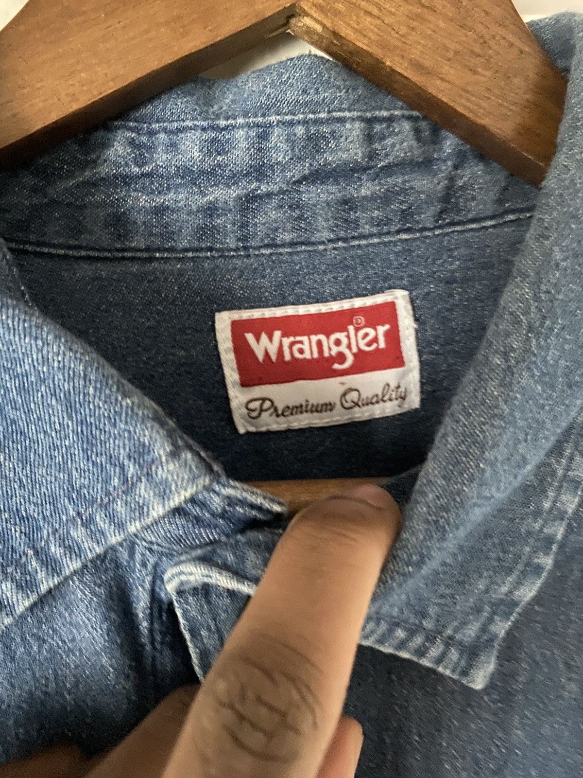 Vintage × Wrangler Vintage Wrangler denim Size US XL / EU 56 / 4 - 3 Thumbnail