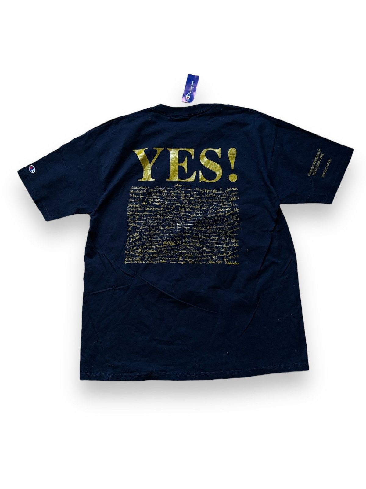 Band Tees × Champion × Vintage BNWT Vintage 2000s Champion Guardsmark tee t-shirt Size US XL / EU 56 / 4 - 2 Thumbnail