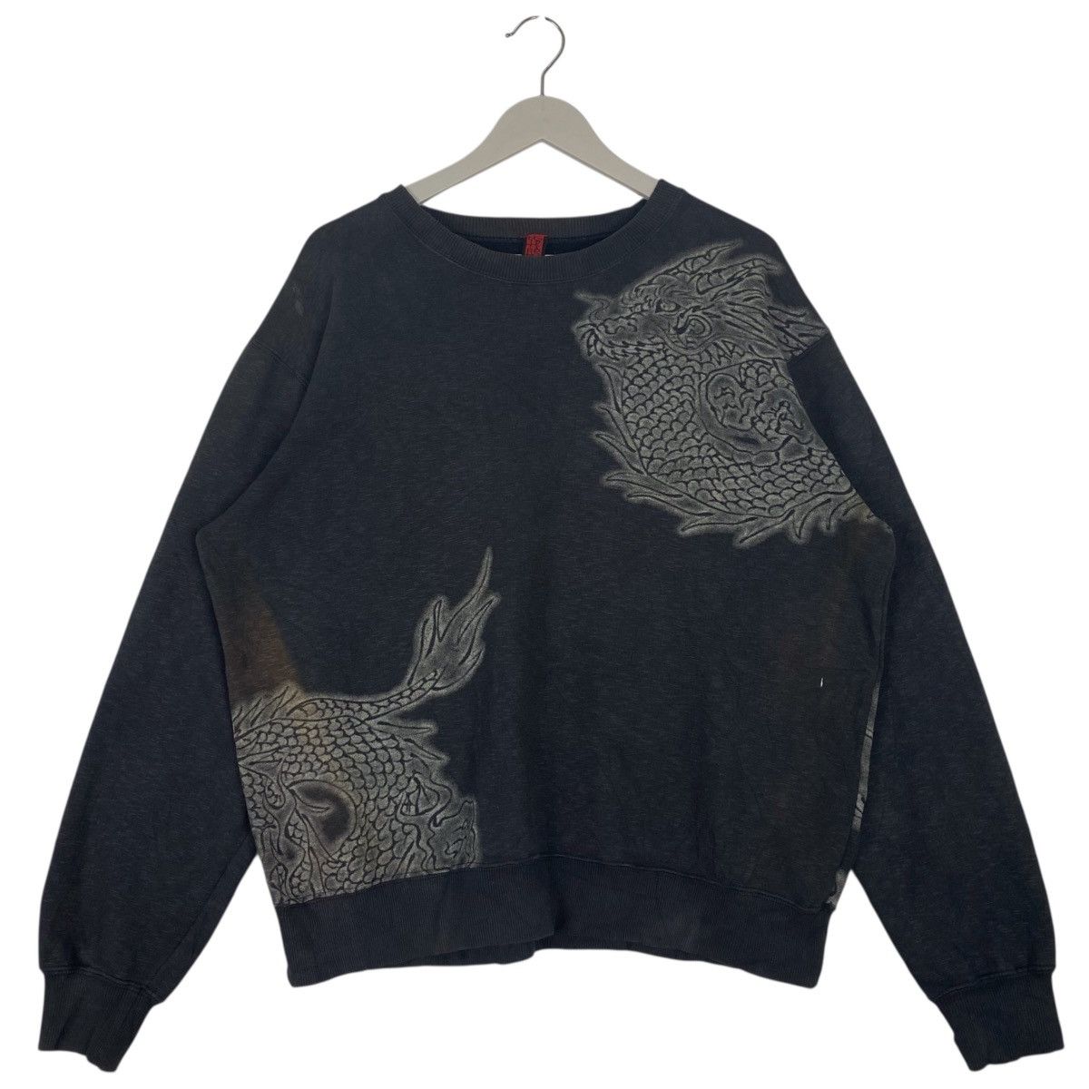 Other Vintage Revolution Begins Printed Black Pullover Jumper Sz L Size US L / EU 52-54 / 3 - 1 Thumbnail
