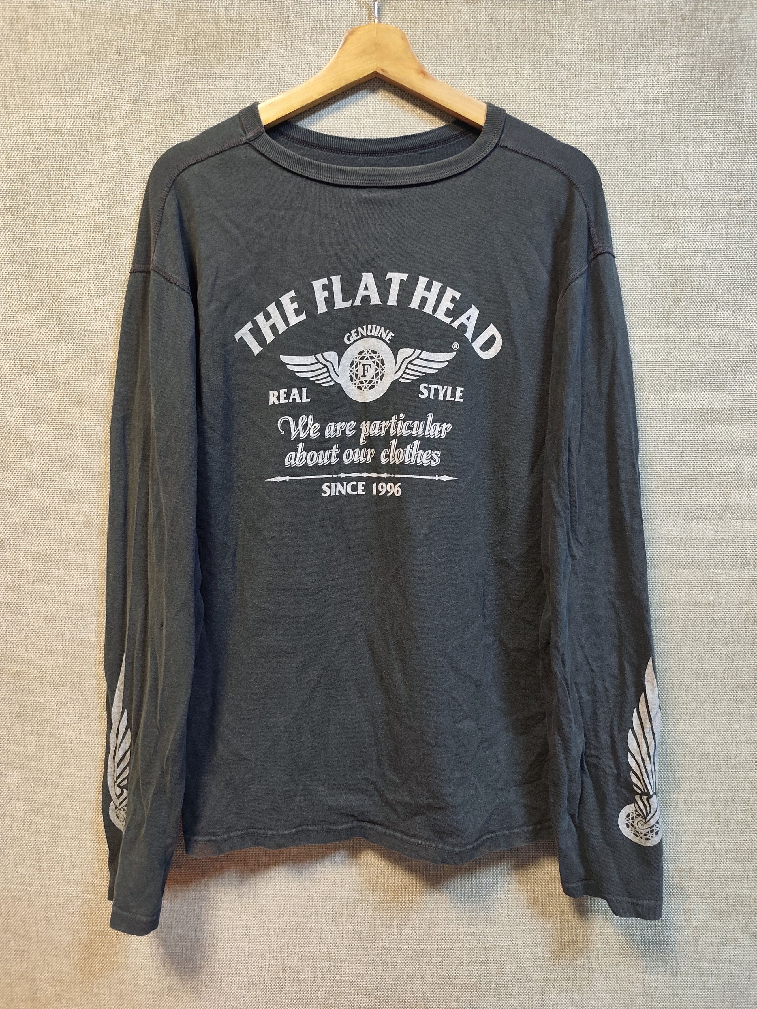 The Flat Head T shirt long sleeve the flat head Size US M / EU 48-50 / 2 - 1 Thumbnail