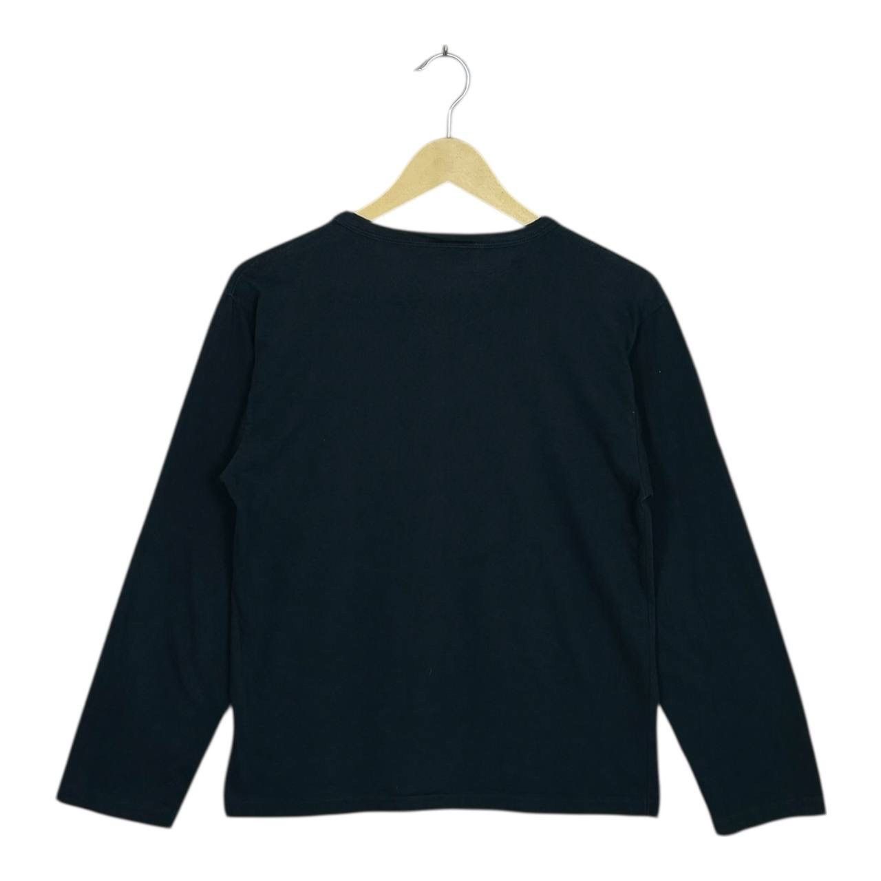 agnes b. Agnes b. Paris Script Logo L/S Tee - Made in France Size US S / EU 44-46 / 1 - 2 Thumbnail