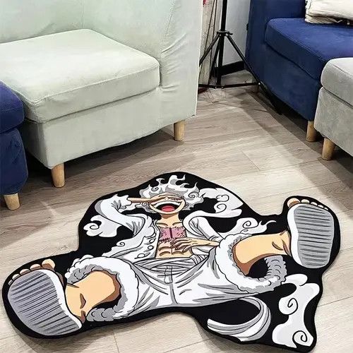 Designer Miyazawa x Riho Cartoon Anime Funny Handmade Carpet Rug Size ONE SIZE - 3 Thumbnail