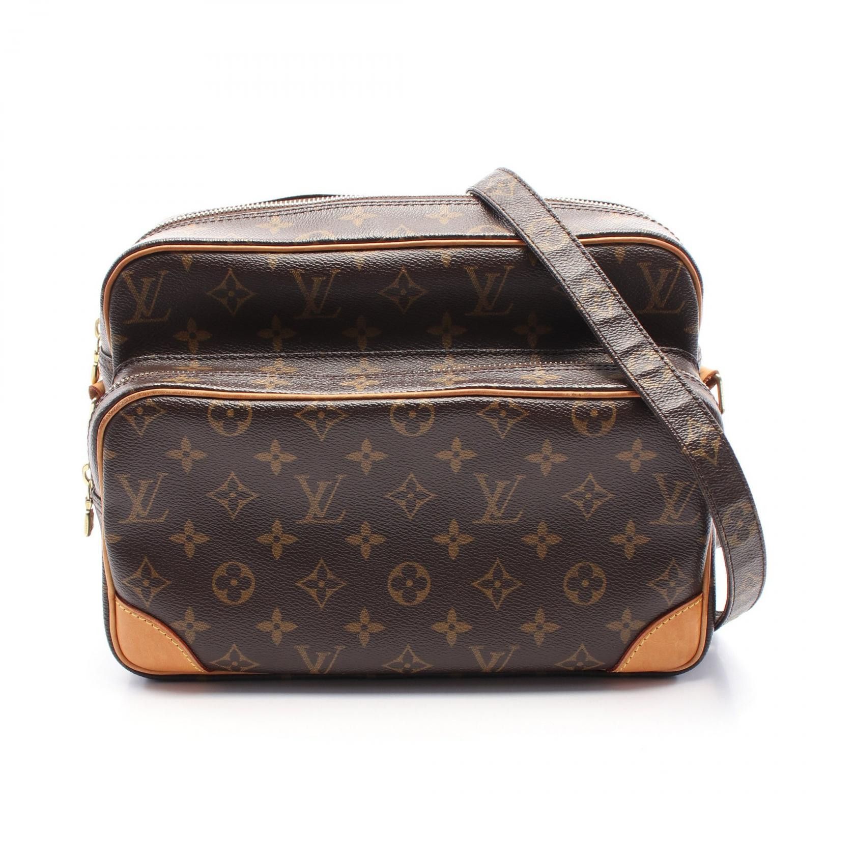 Louis Vuitton Louis Vuitton Louis Vuitton Nile Monogram Coated Canvas Shoulder Bag Canvas Shoulder Bag M45244 Size ONE SIZE - 1 Thumbnail