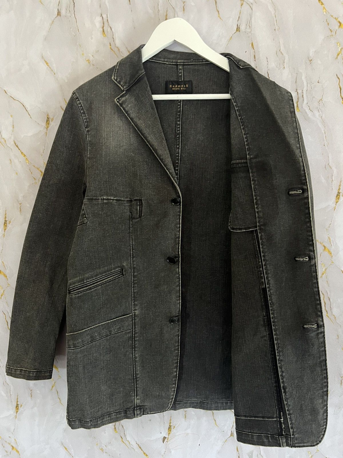 BIGI RADMESS MEN’s BIGI DENIM JACKET Size US L / EU 52-54 / 3 - 3 Thumbnail